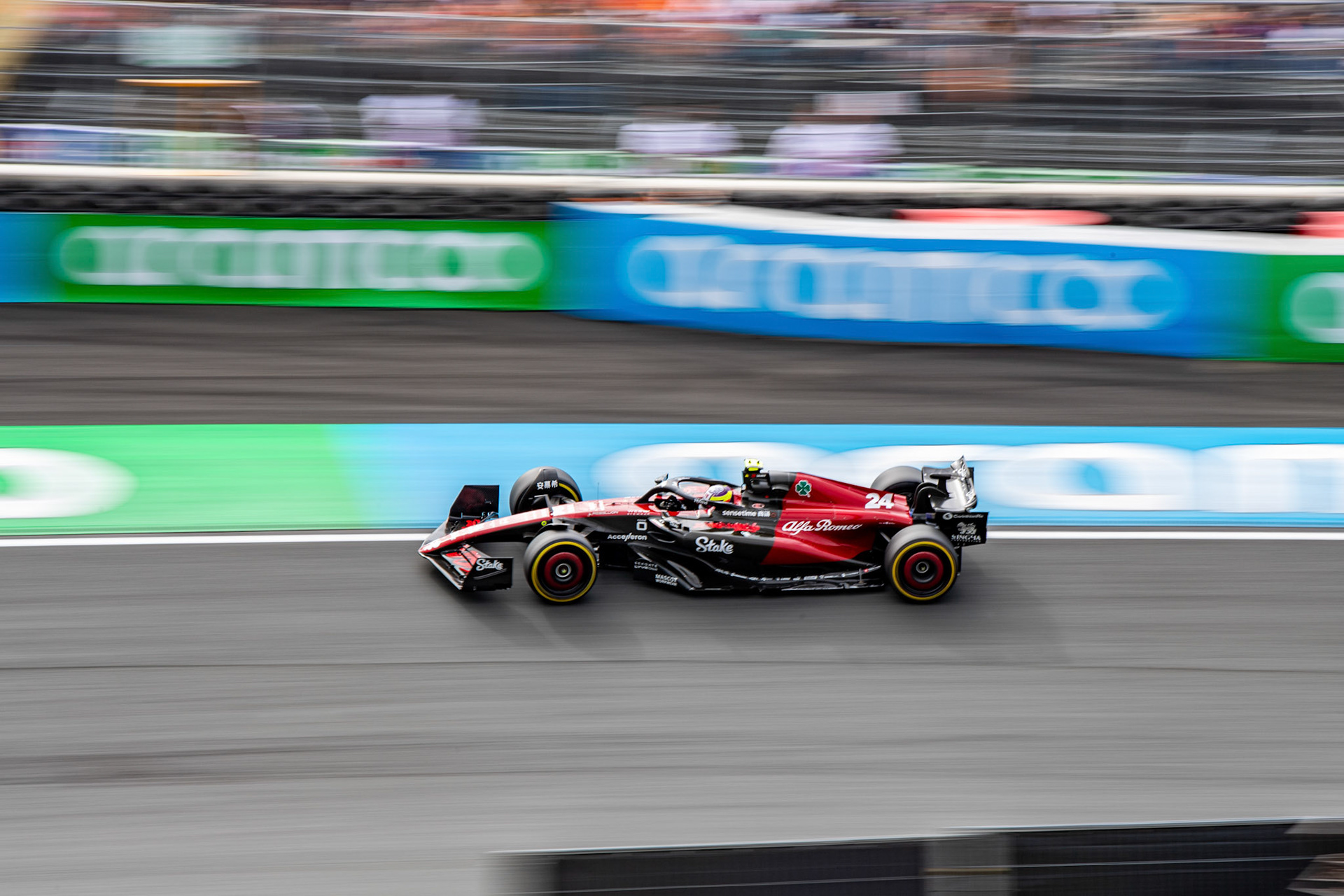 Guanyu Zhou (CHN) Alfa Romeo F1 Team;Formel 1 GP Holland / Zandvoort. Freitag, 25.08.2023