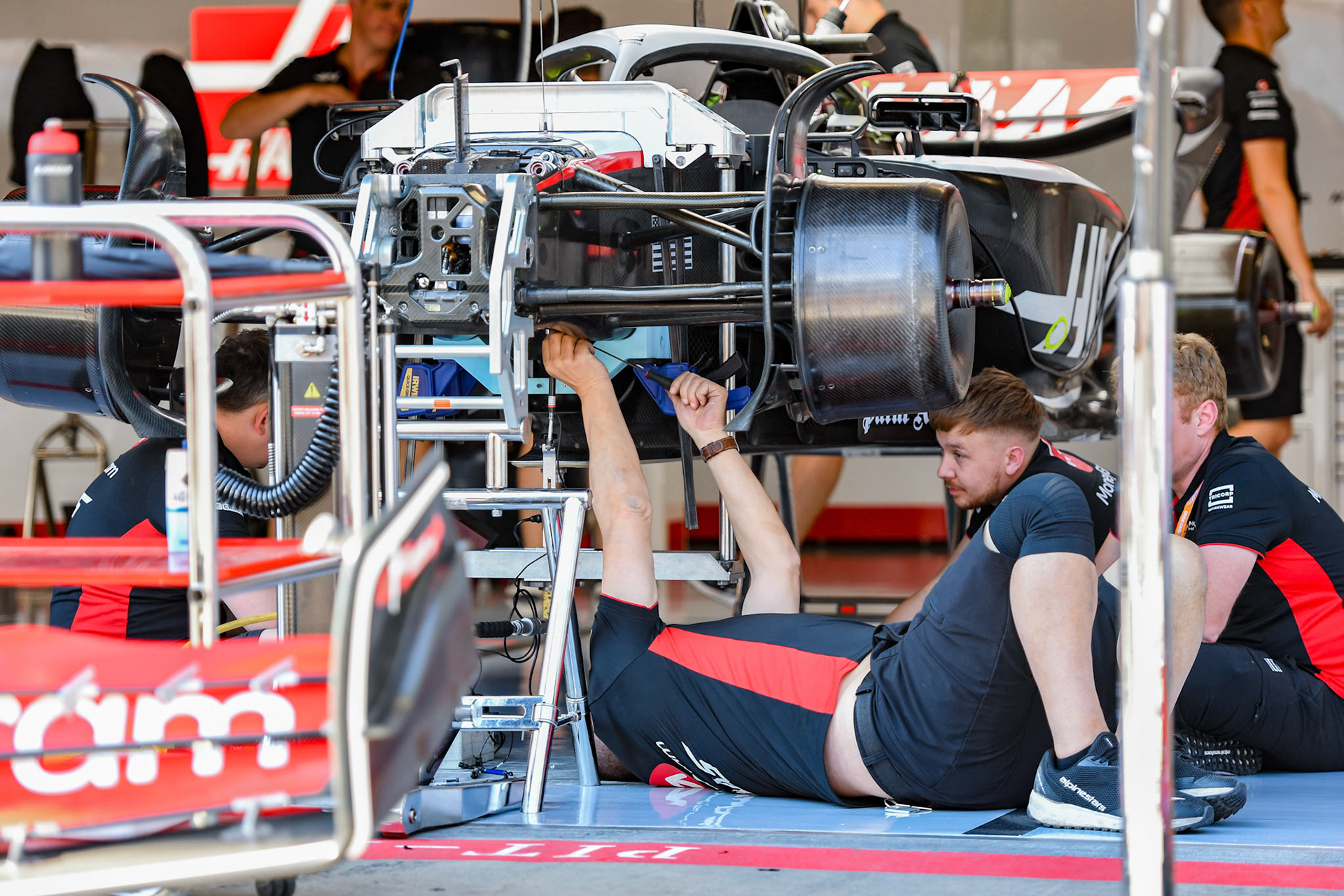 Haas F1 Team; Formel 1 GP Austria / Österreich. Donnerstag 29.06.2023
