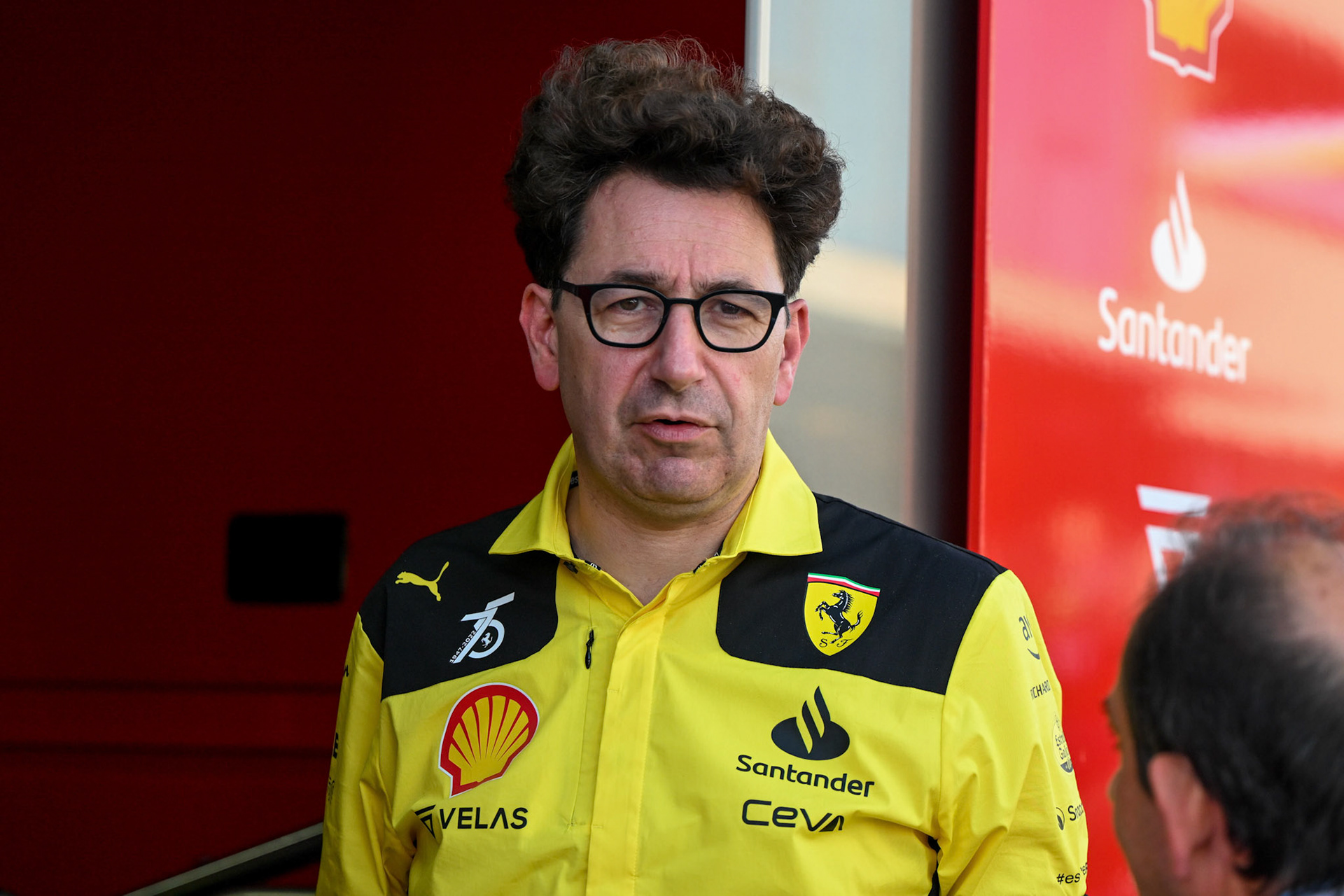 Mattia Binotto Scuderia Ferrari; Formel 1 GP Italien Monza, Sonntag, 11.09.2022