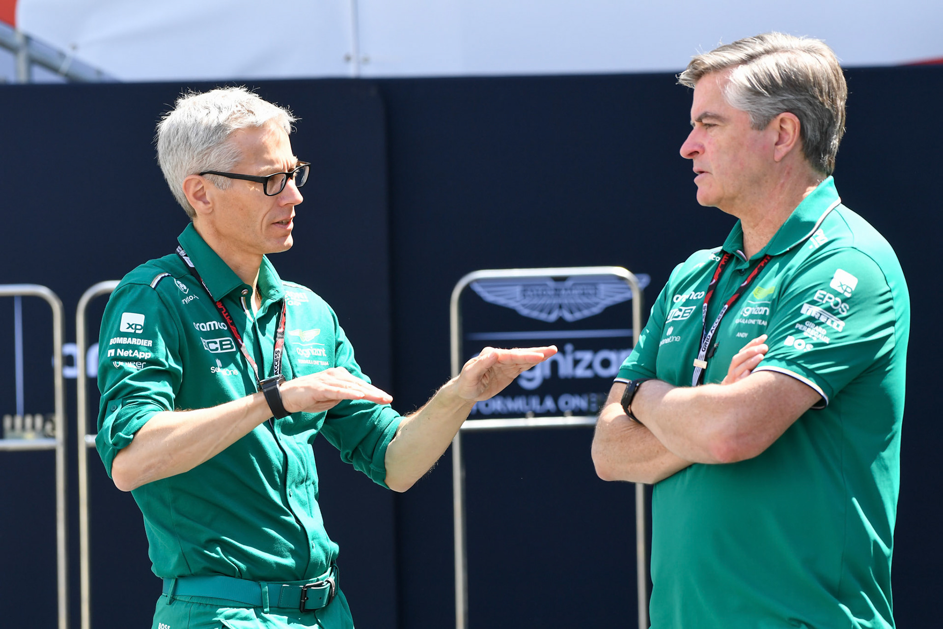 Mike Krack, Aston Martin Formula One Team; Formel 1 GP Baku Azerbaijan. Samstag 29.04.2023