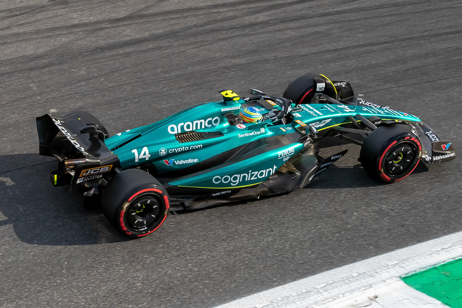 Fernando Alonso (ESP) Aston Martin Formula One Team; Formel 1 GP Italien / Monza. Freitag, 01.09.2023
