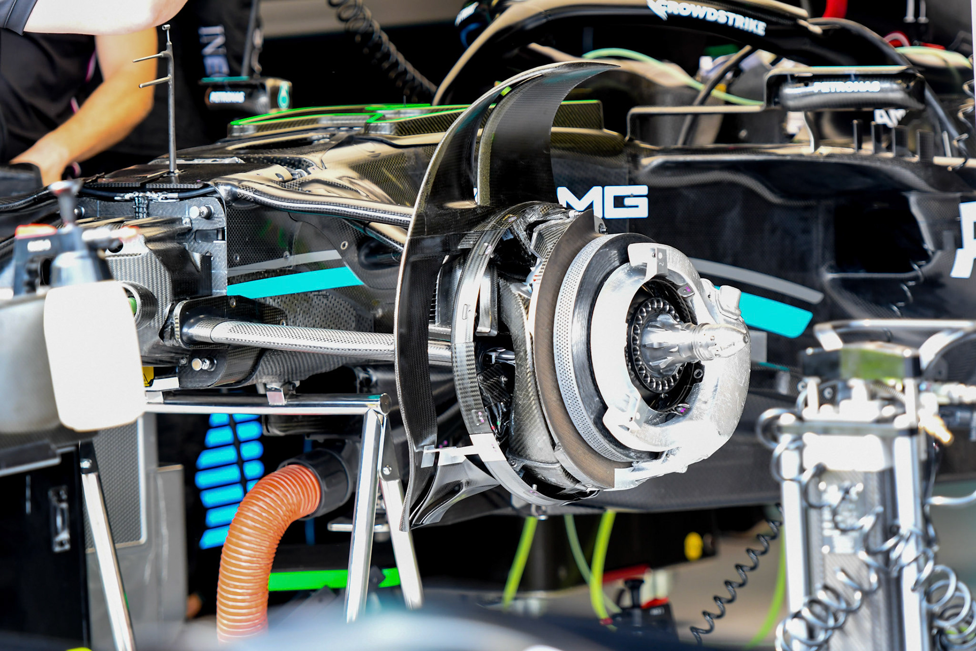 Mercedes AMG F1 Team; Formel 1 GP Monaco. Donnerstag 25.05.2023