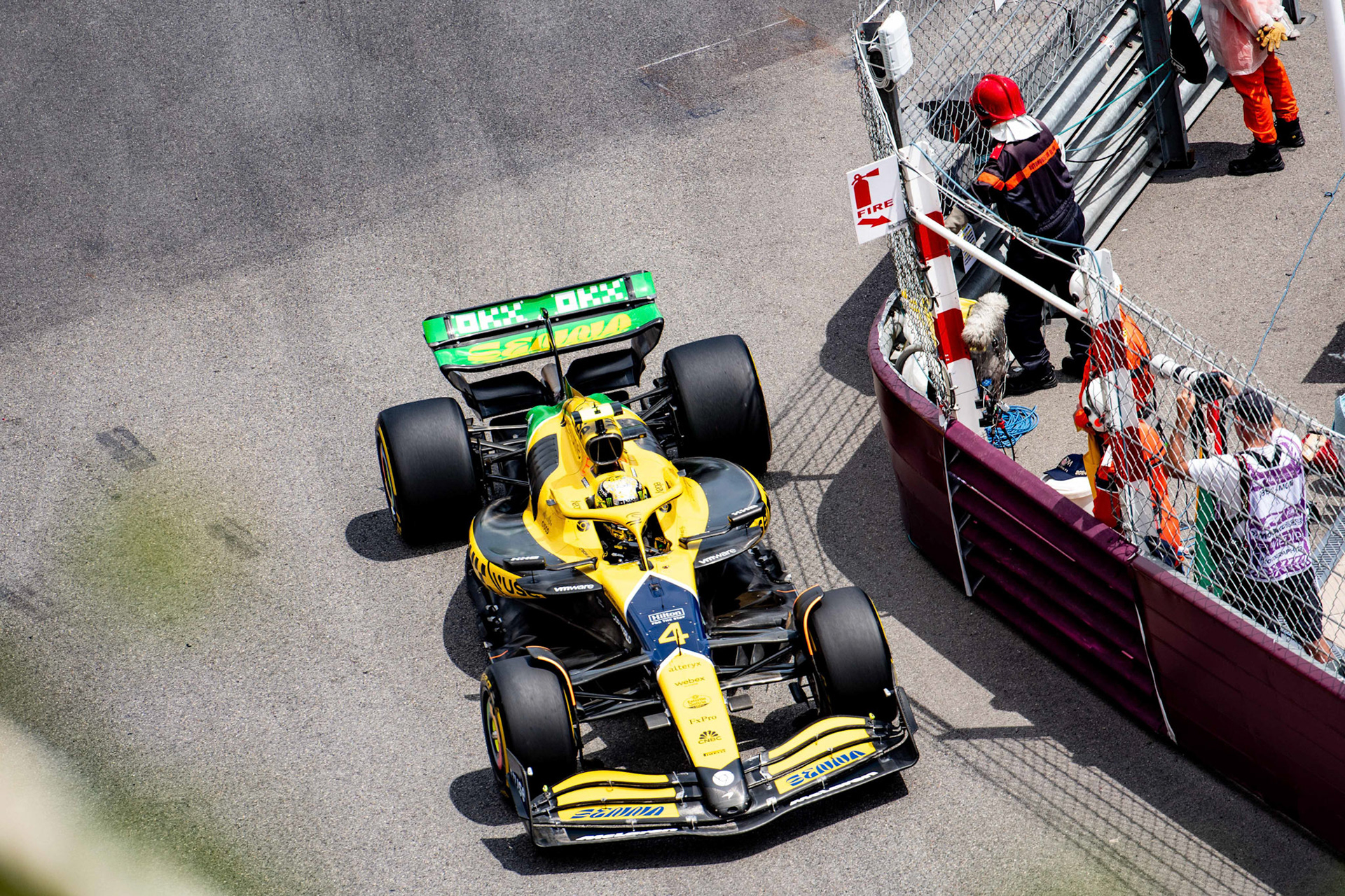 Lando Norris #4, McLaren Formula 1 Team; Formel1 GP Monaco Freitag, 24.05.2024