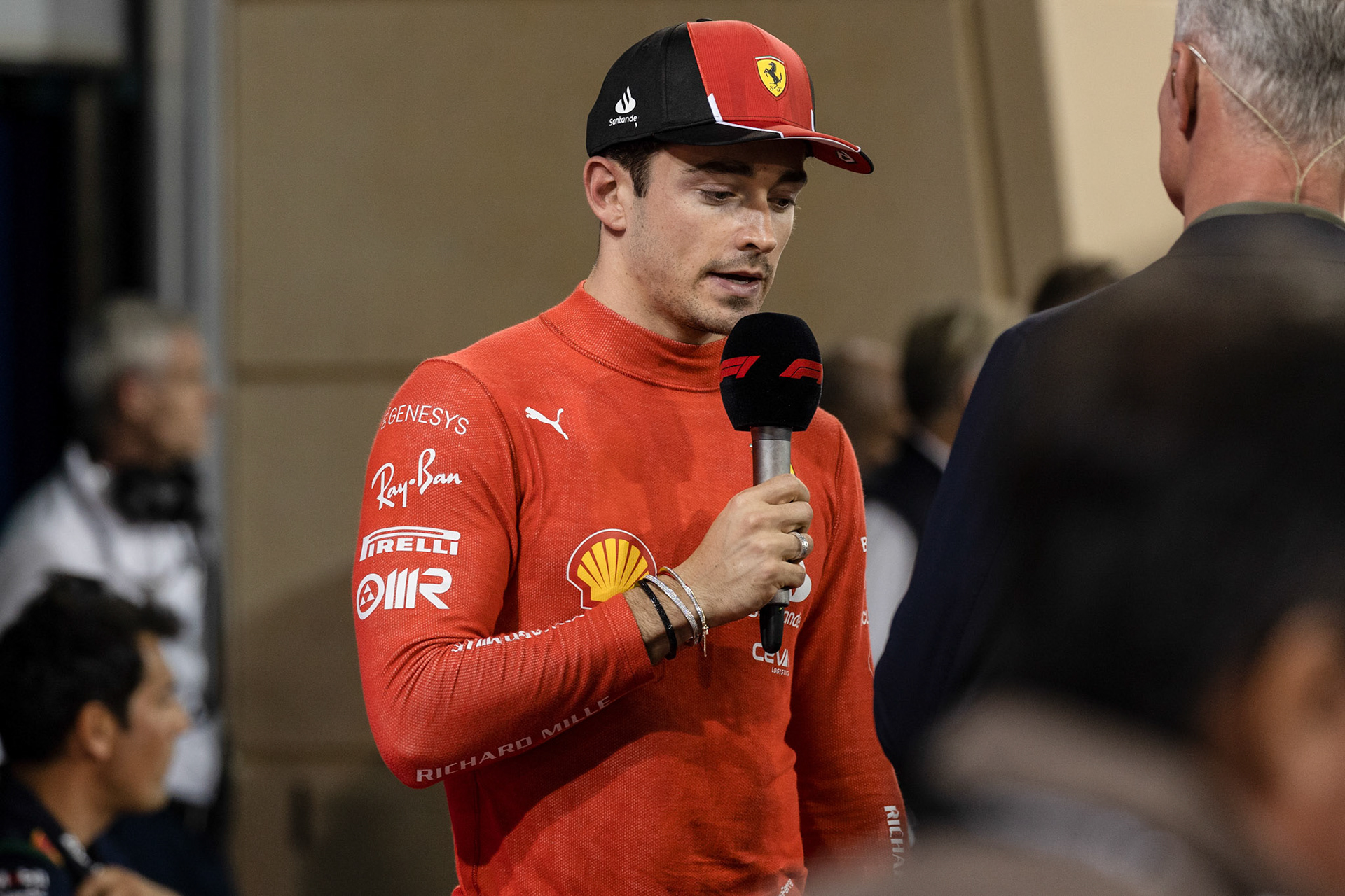 Charles Leclerc (MCO) Scuderia Ferrari; Formel 1 GP Bahrain. Samstag 04.03.2023