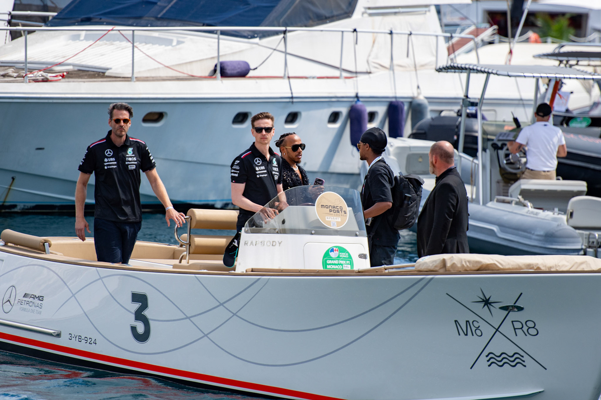 Lewis Hamilton #44, Mercedes-AMG Petronas F1 Team; Formel1 GP Monaco Freitag, 24.05.2024