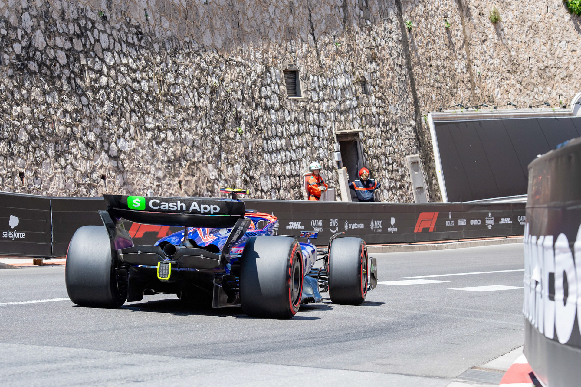 Yuki Tsunoda #22, Visa Cash App RB Formula One Team; Formel1 GP Monaco Samstag, 25.05.2024