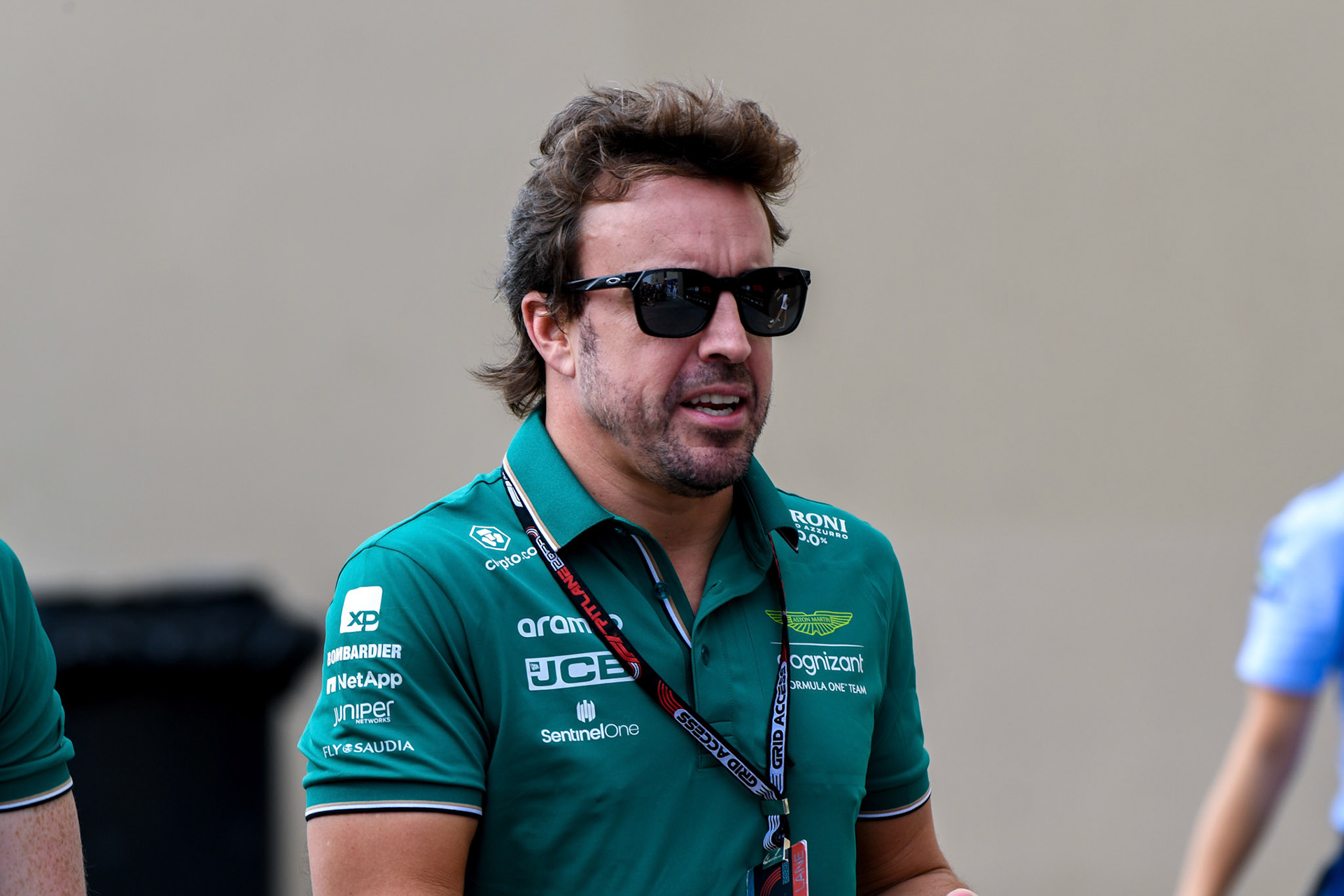 Fernando Alonso (ESP) Aston Martin Formula One Team; Formel 1 GP Abu Dhabi. Freitag 24.11.2023