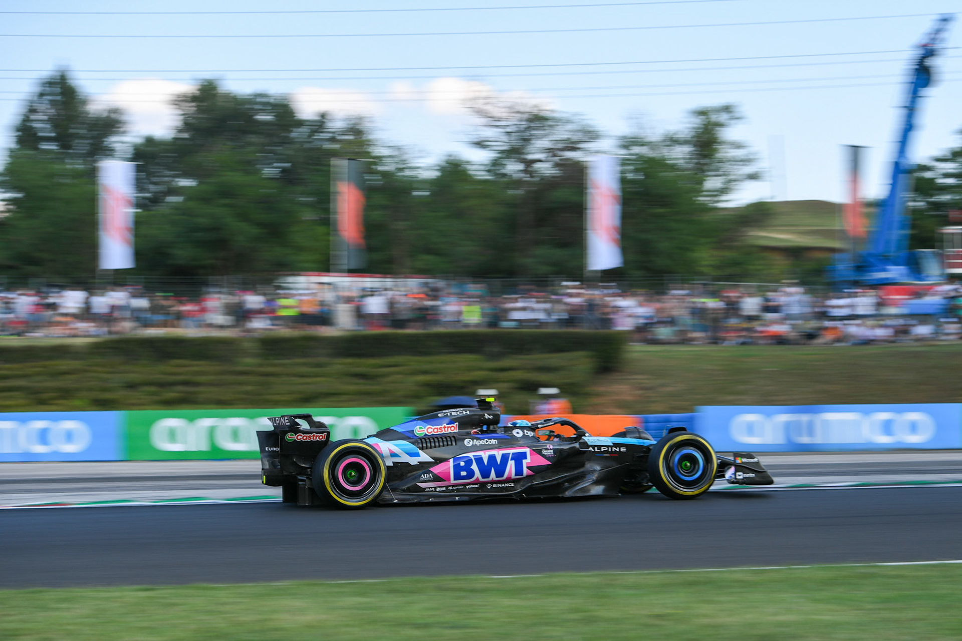 Pierre Gasly #10, BWT Alpine F1 Team;Formel 1 Budapest / Ungarn, 20.07.2024