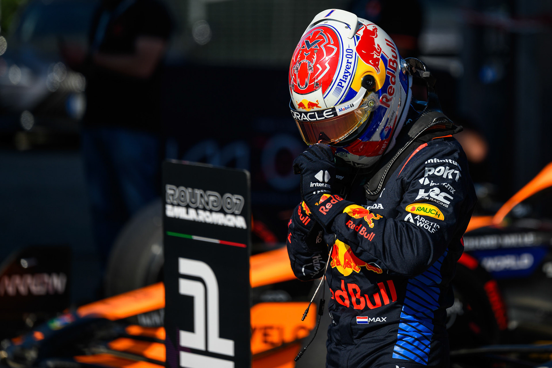 Max Verstappen #1, Oracle Red Bull Racing; F1 GP Imola / Italien Samstag, 18.05.2024