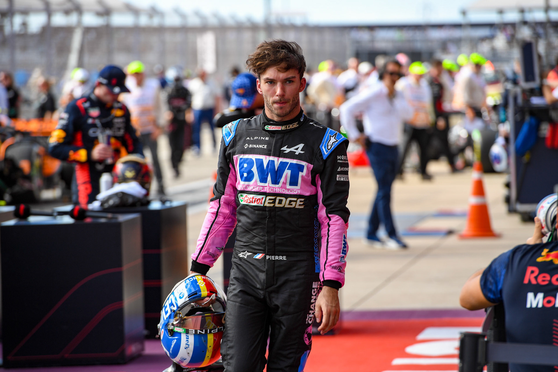 Pierre Gasly (FRA) Alpine F1 Team; Formel 1 GP USA Austin Texas. Sonntag 22.10.2023