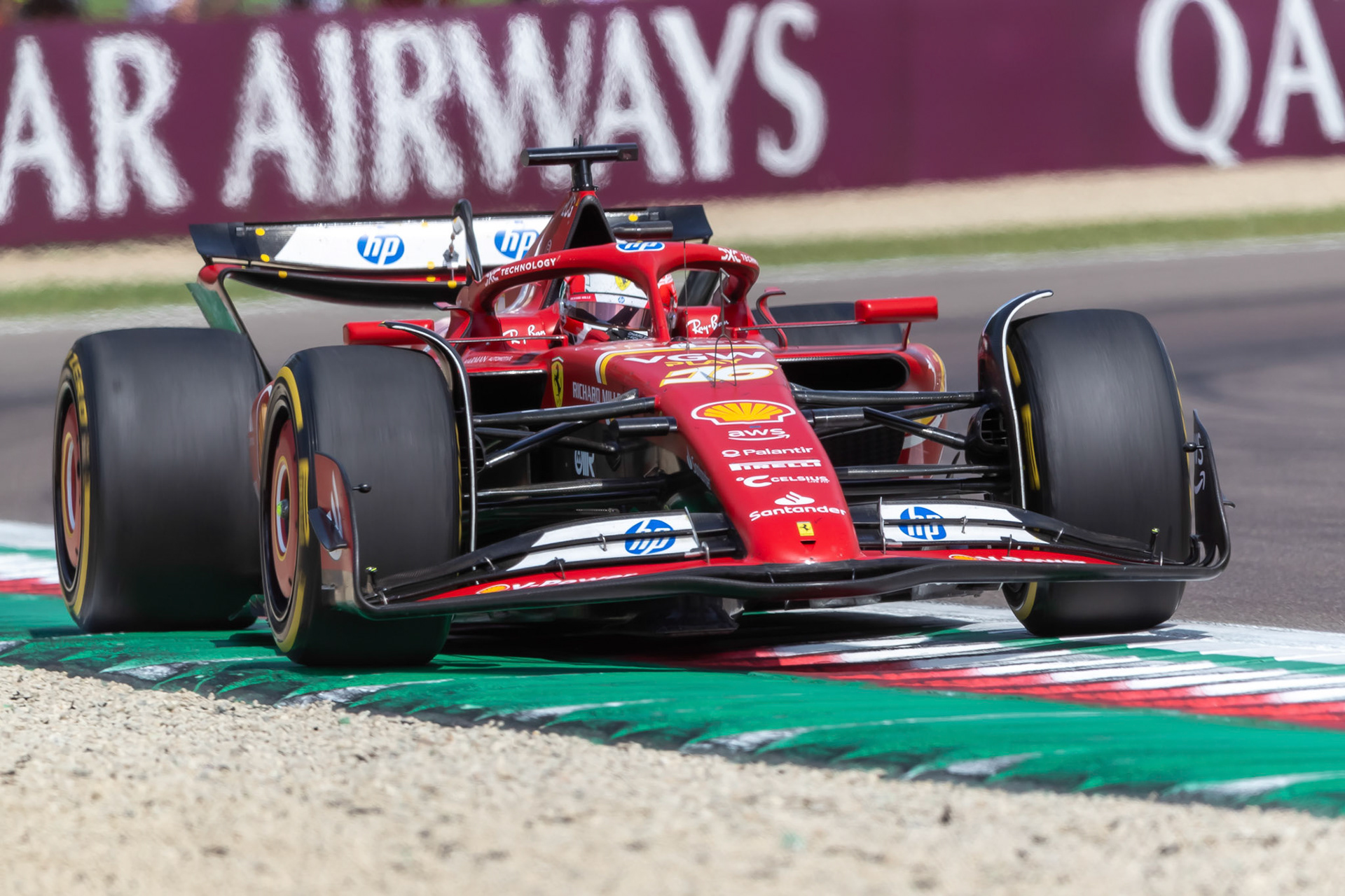 Charles Leclerc #16, Scuderia Ferrari; F1 GP Imola / Italien Sonntag, 19.05.2024