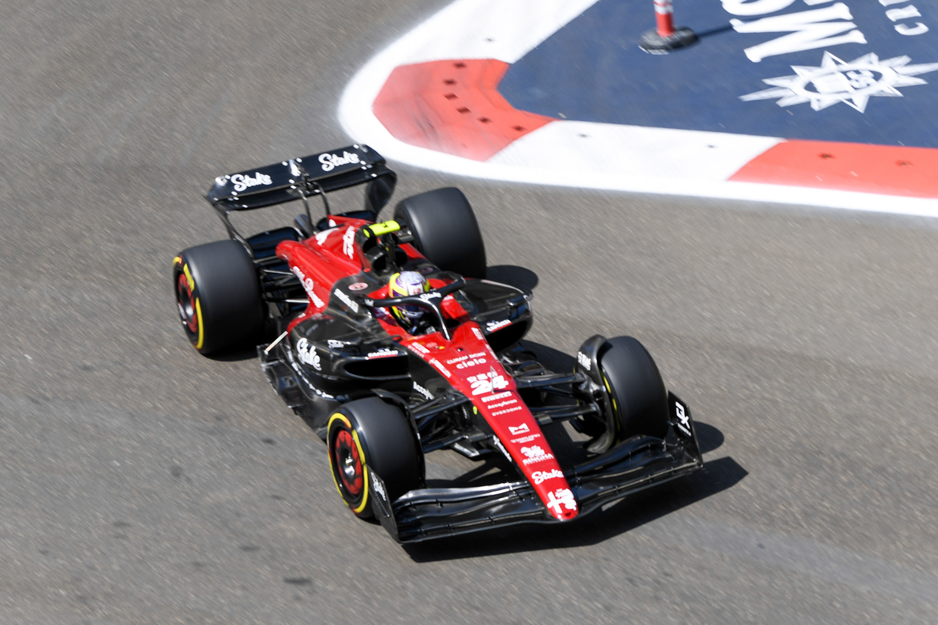 Zhou Guanyu (CHN) Alfa Romeo F1 Team; Formel 1 GP Baku Azerbaijan. Freitag 28.04.2023