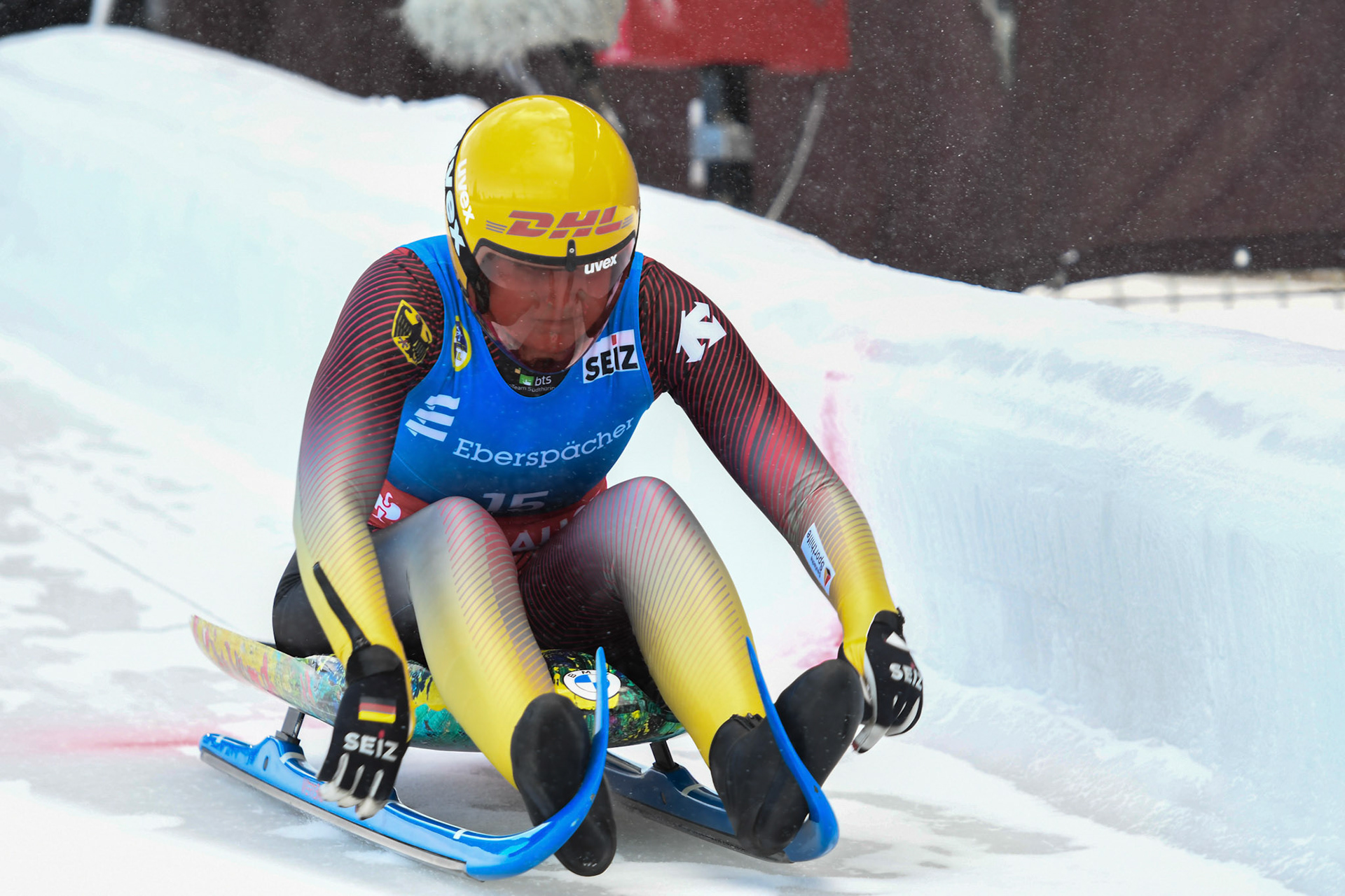 Merle Fraebel #15, GER; Eberspächer Luge World Cup; Veltins Eisarena Winterberg 25.02.2023