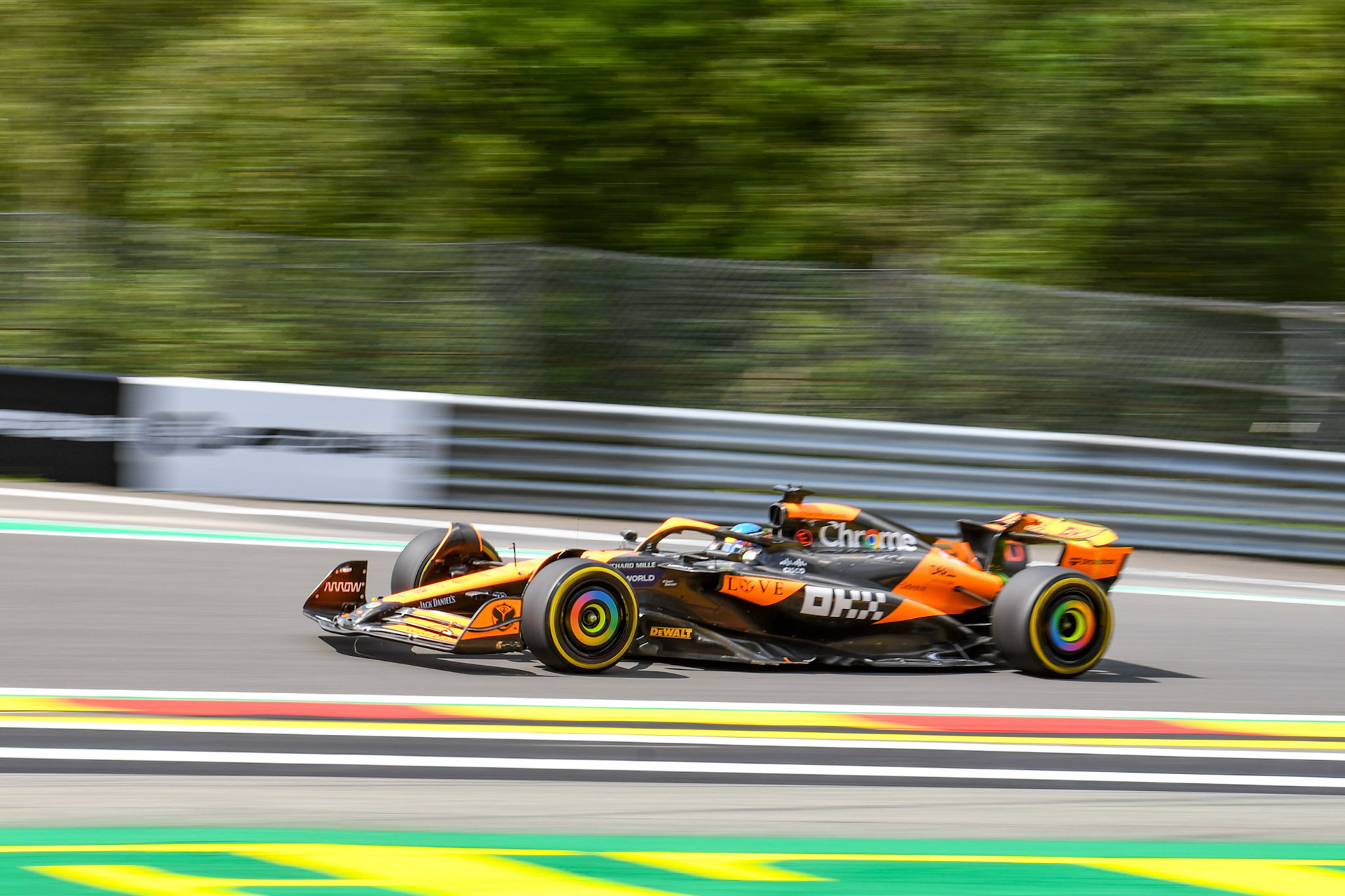 Oscar Piastri #81, McLaren Formula 1 Team;Formel 1 GP Spa / Belgien. Freitag, 26.07.2024