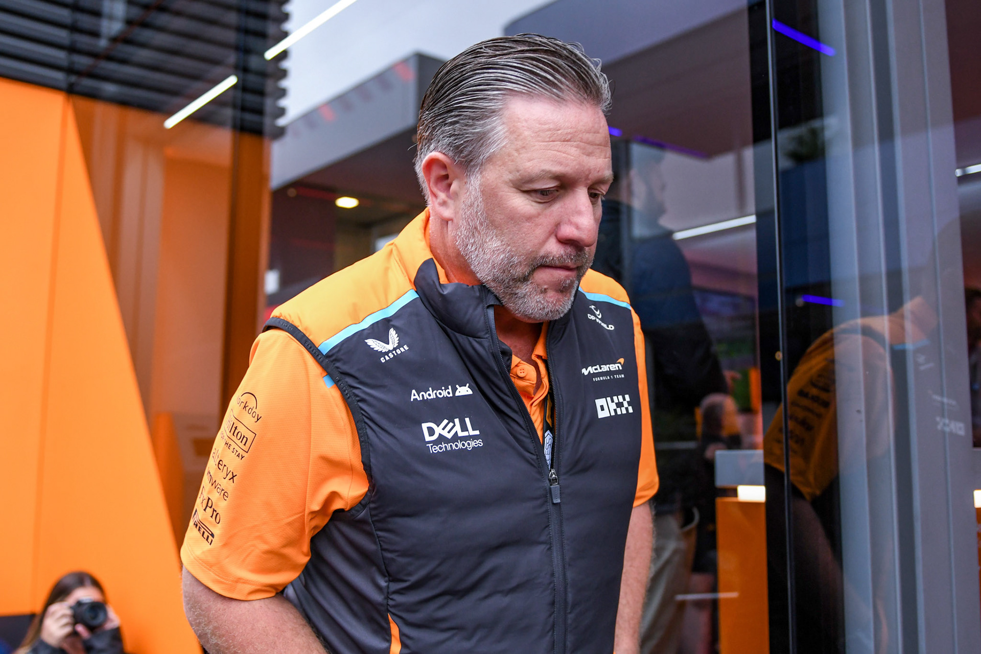 Zak Brown, Teamchef McLaren Formula 1 Team;Formel 1 GP Spa / Belgien. Samstag, 27.07.2024