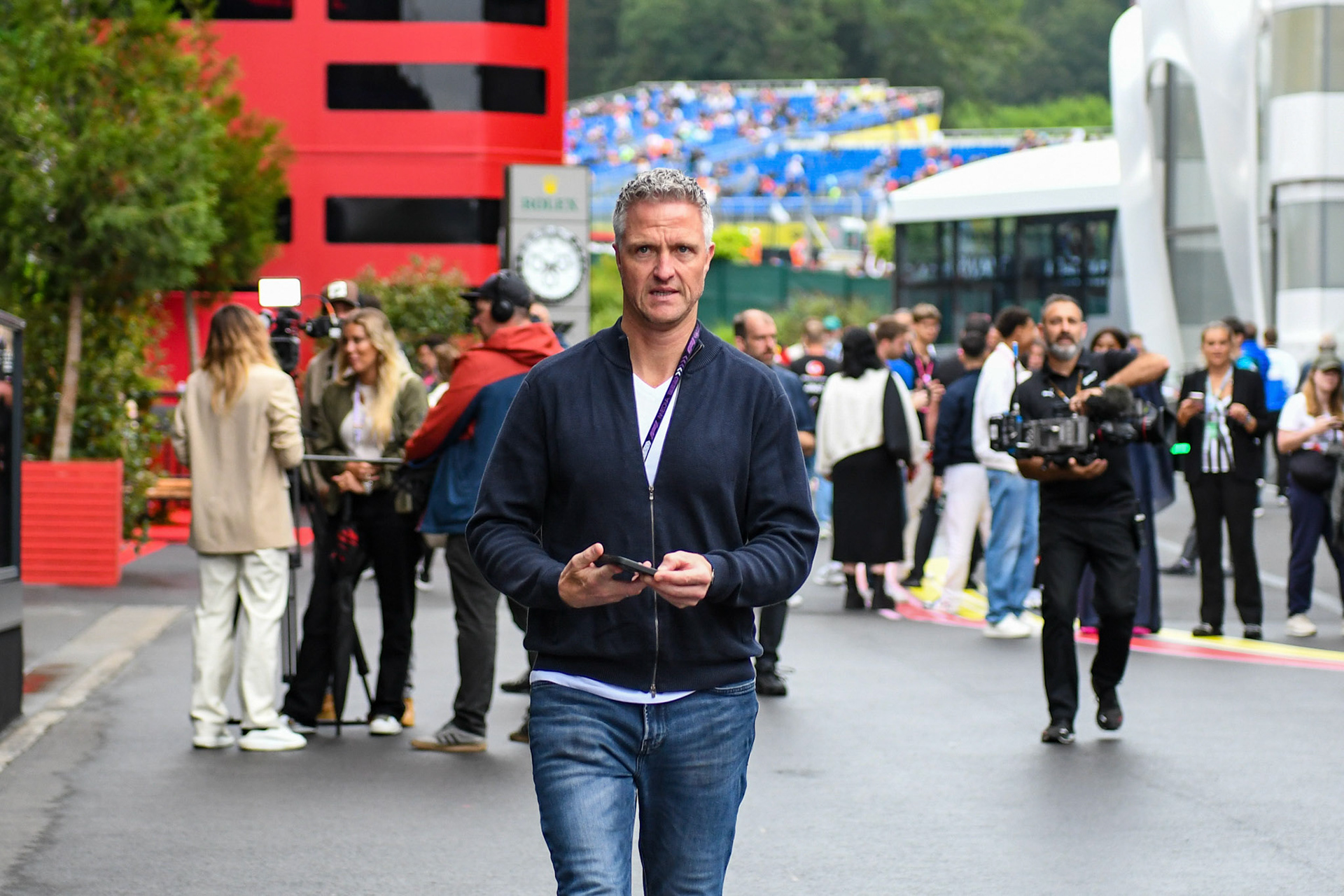 Ralf Schumacher, Sky Deutschland;Formel 1 GP Spa / Belgien. Samstag, 27.07.2024