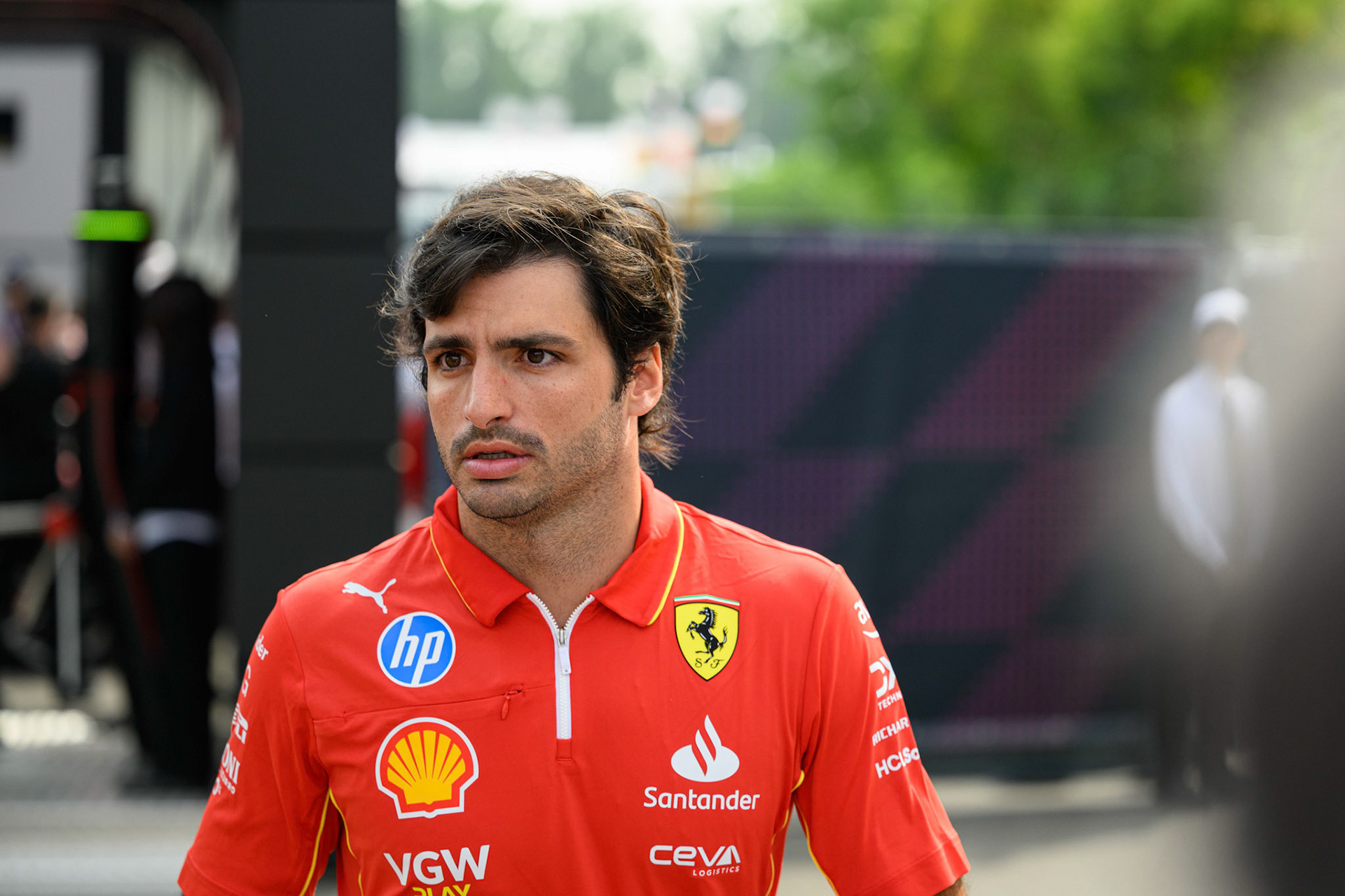 Carlos Sainz #55, Scuderia Ferrari; F1 GP Imola / Italien Sonntag, 19.05.2024