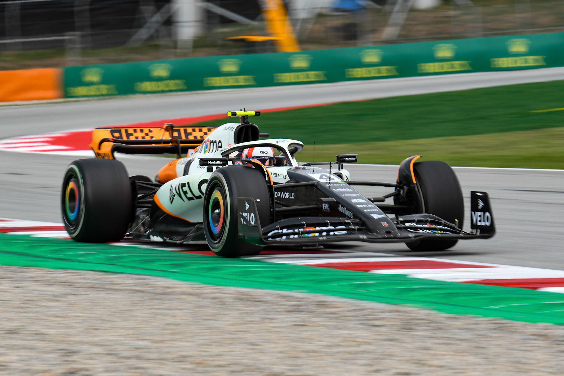 Lando Norris (GBR) McLaren F1 Team; Formel 1 GP Barcelona. Sonntag 04.06.2023