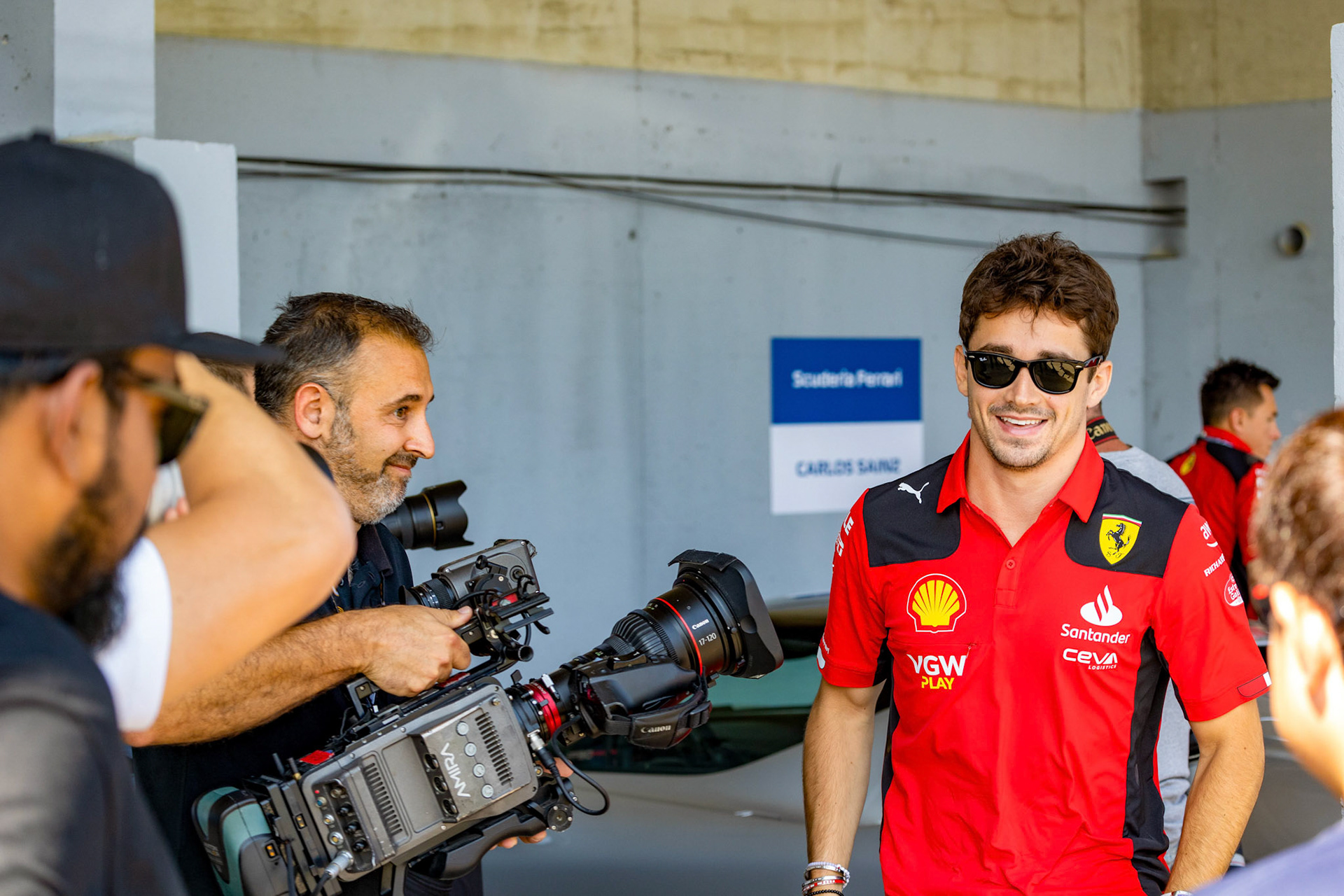 Charles Leclerc (MCO) Scuderia Ferrari;Formel 1 GP Budapest / Ungarn. Samstag, 22.07.2023