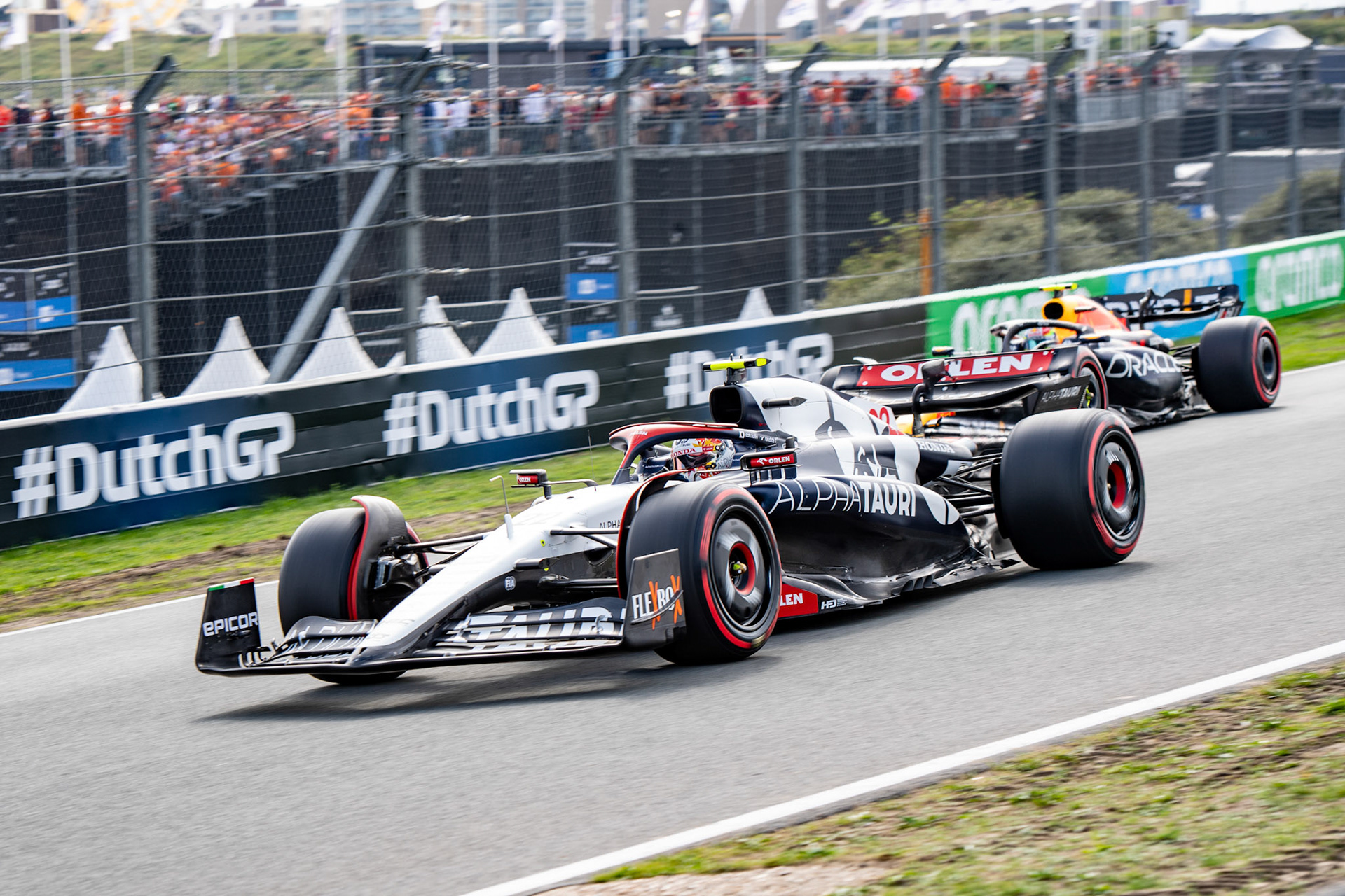 Yuki Tsunoda (JPN) Scuderia Alpha Tauri;Formel 1 GP Holland / Zandvoort. Freitag, 25.08.2023
