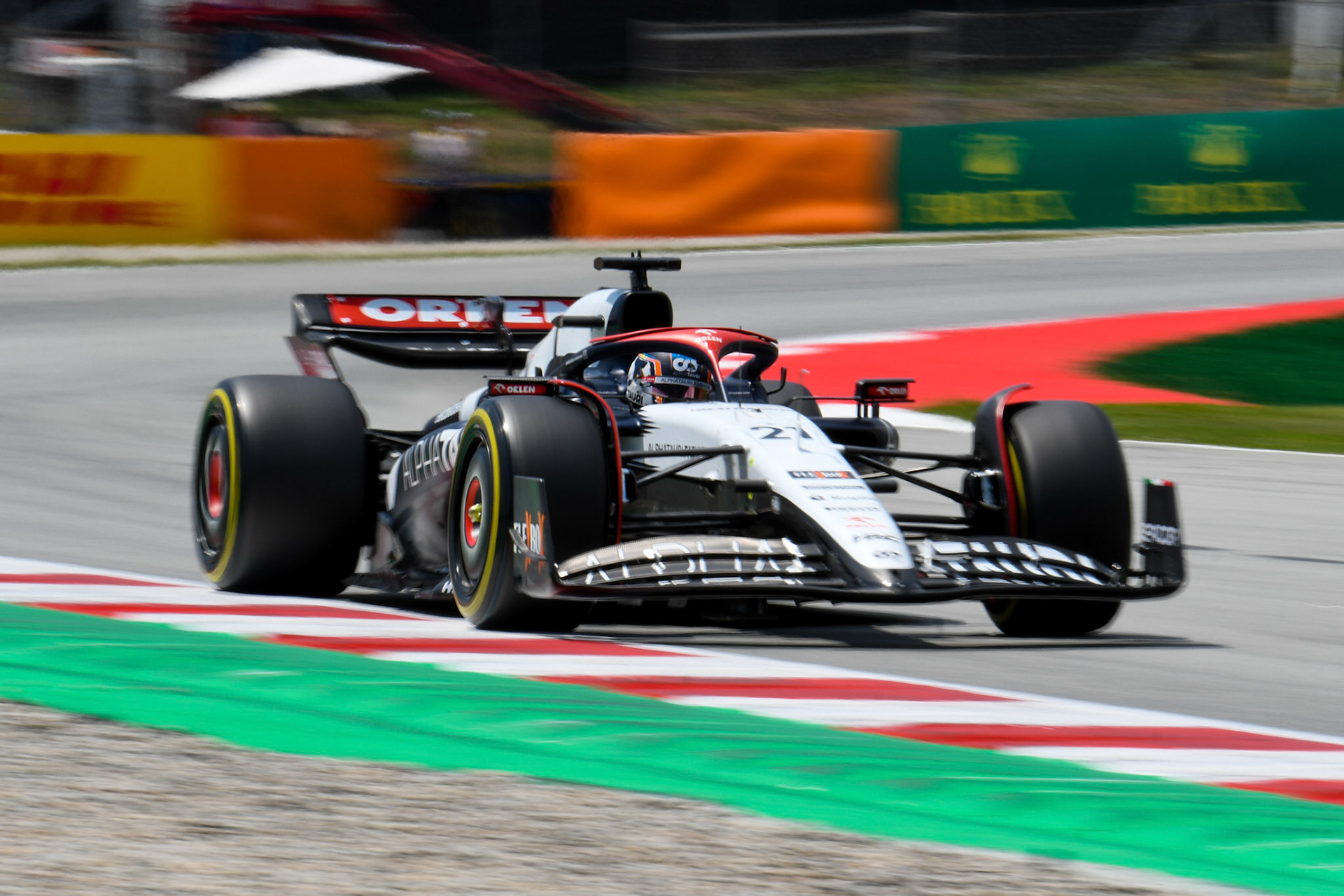 Nyck de Vries (NED) Scuderia Alpha Tauri;Formel 1 GP Barcelona. Freitag 02.06.2023