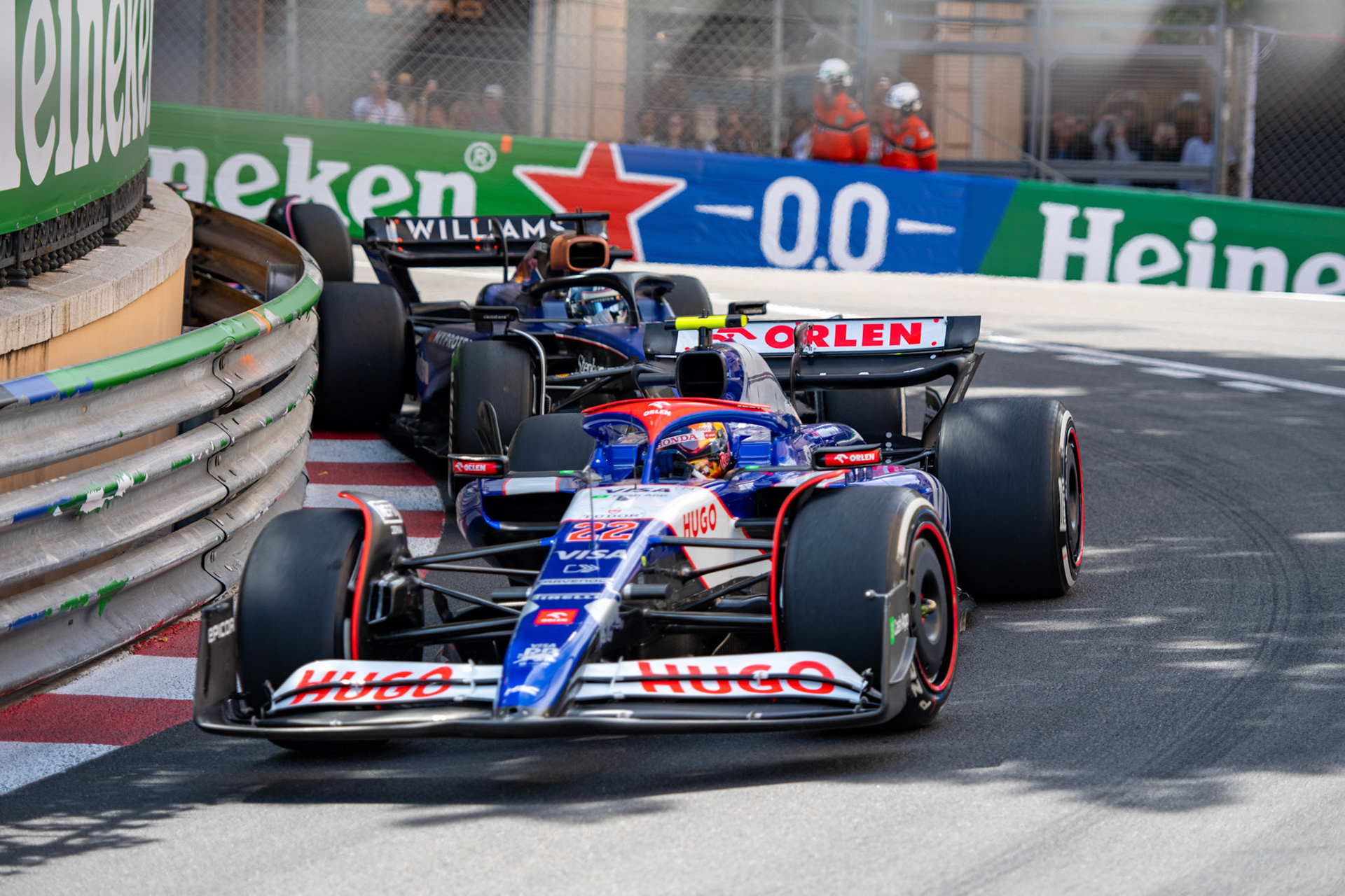 Yuki Tsunoda #22, Visa Cash App RB Formula One Team; Formel1 GP Monaco Sonntag, 26.05.2024