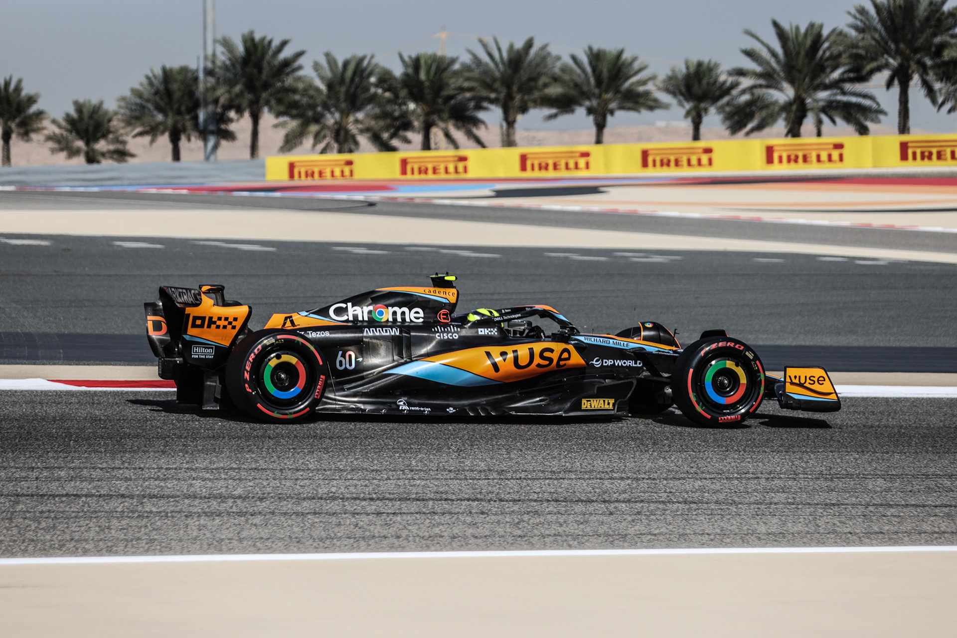 Lando Norris (GBR) McLaren F1 Team; Formel 1 GP Bahrain. Samstag 04.03.2023