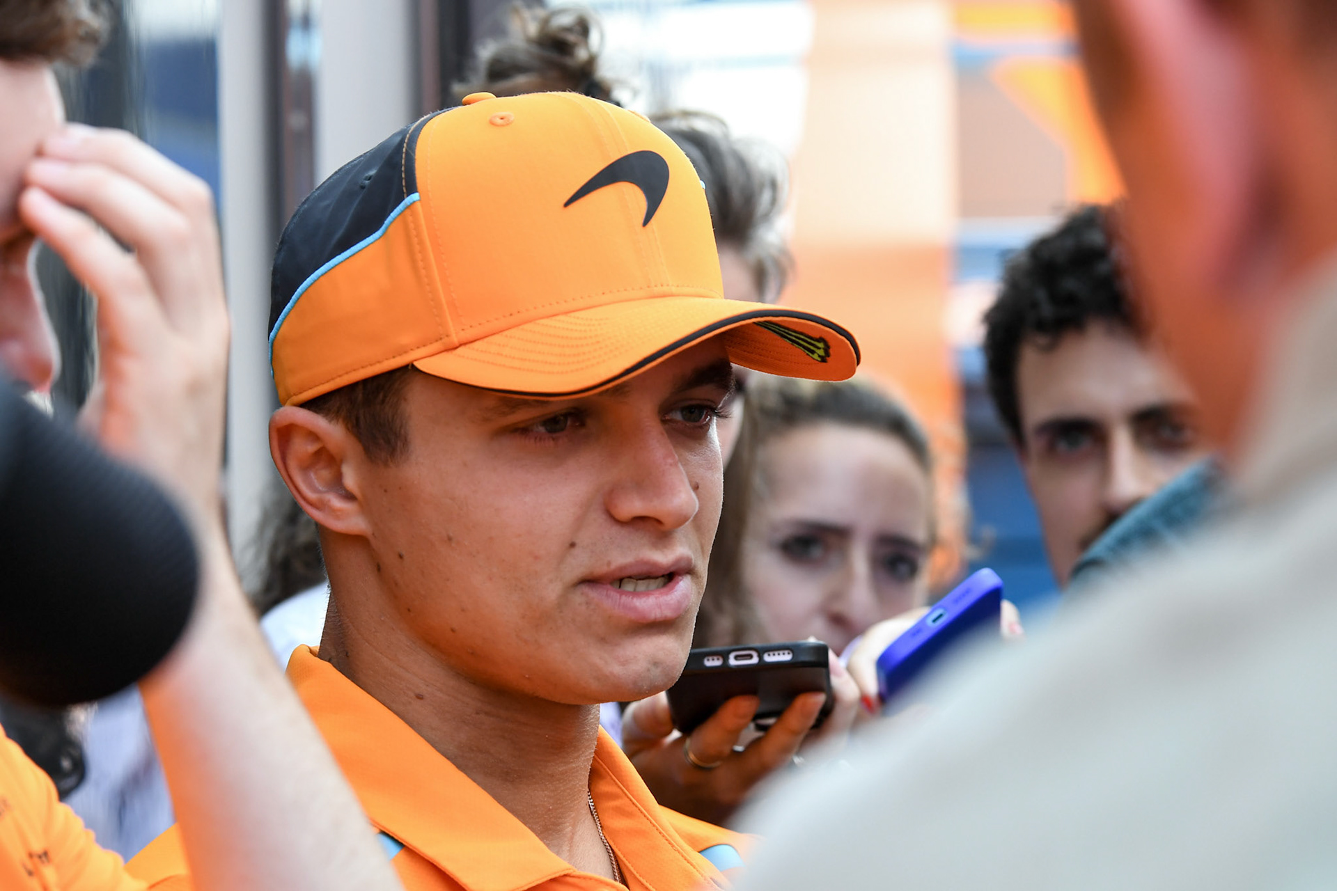 Lando Norris #4, McLaren Formula 1 Team;Formel 1 Budapest / Ungarn, 20.07.2024