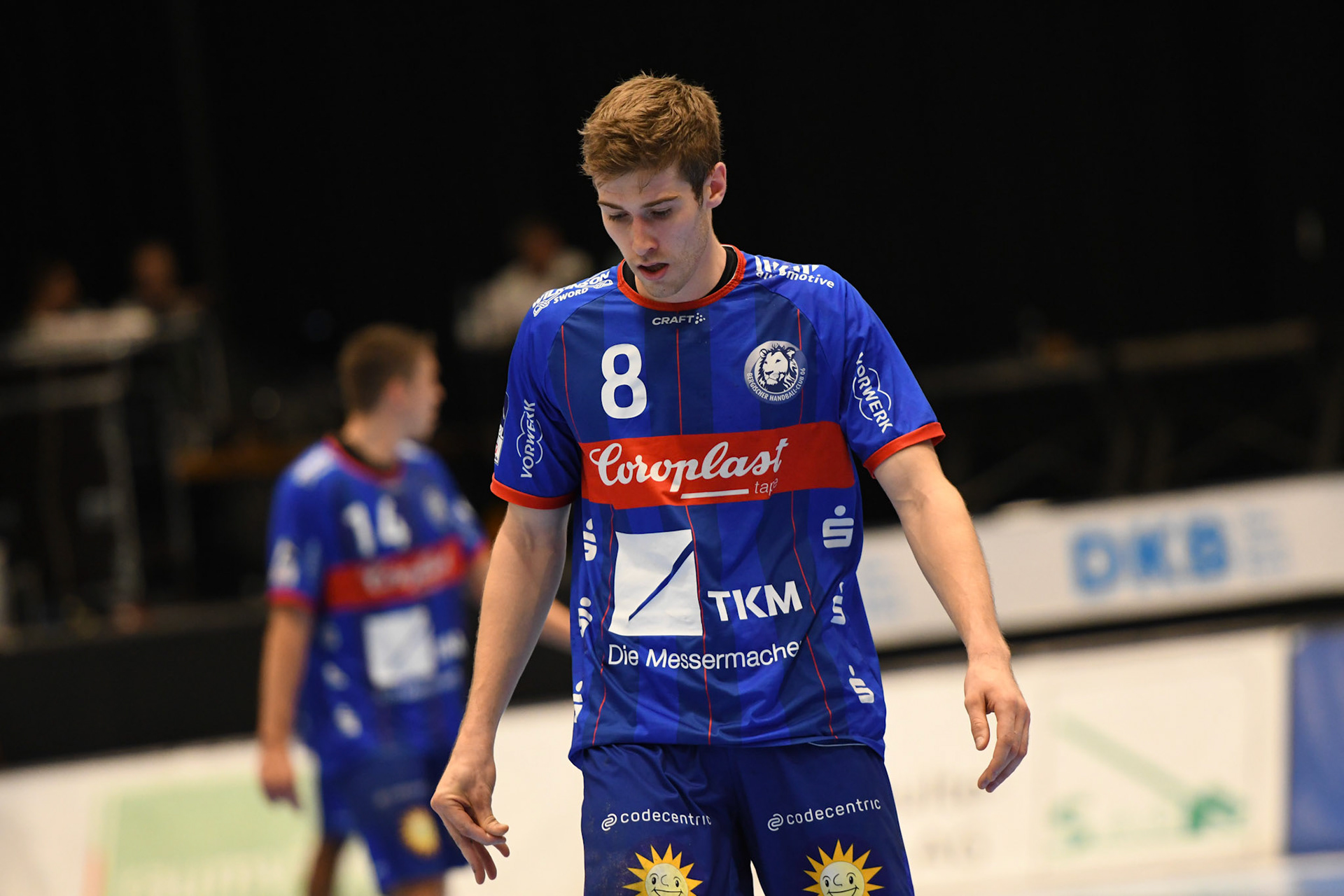 Tim Nothdurft #8; Handball Bundesliga; BHC 06 - Rhein Neckar Loewen 29.09.2022