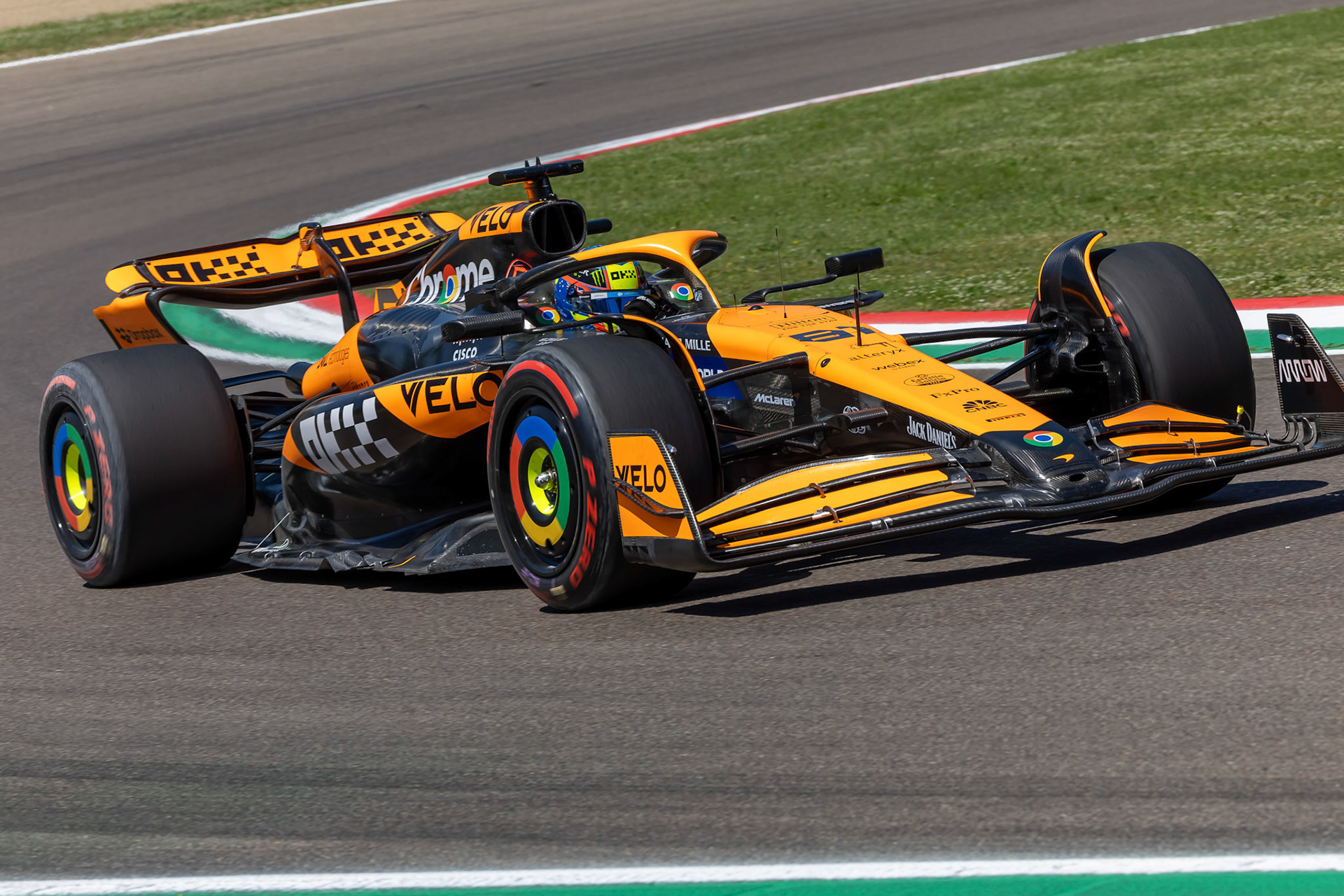 Oscar Piastri #81, McLaren Formula 1 Team; F1 GP Imola / Italien Samstag, 18.05.2024