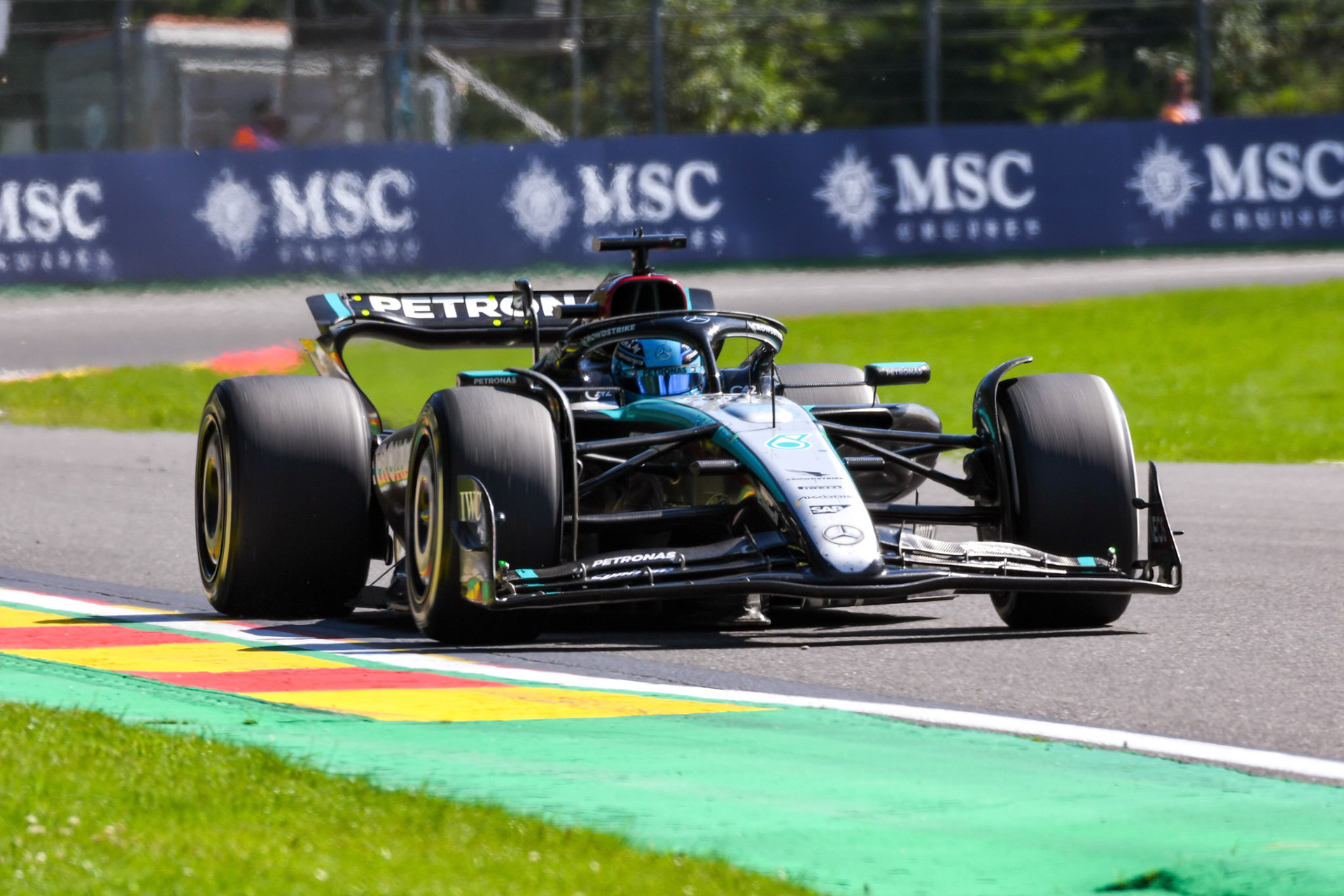 George Russell #63, Mercedes-AMG Petronas F1 Team;Formel 1 GP Spa / Belgien. Sonntag, 28.07.2024