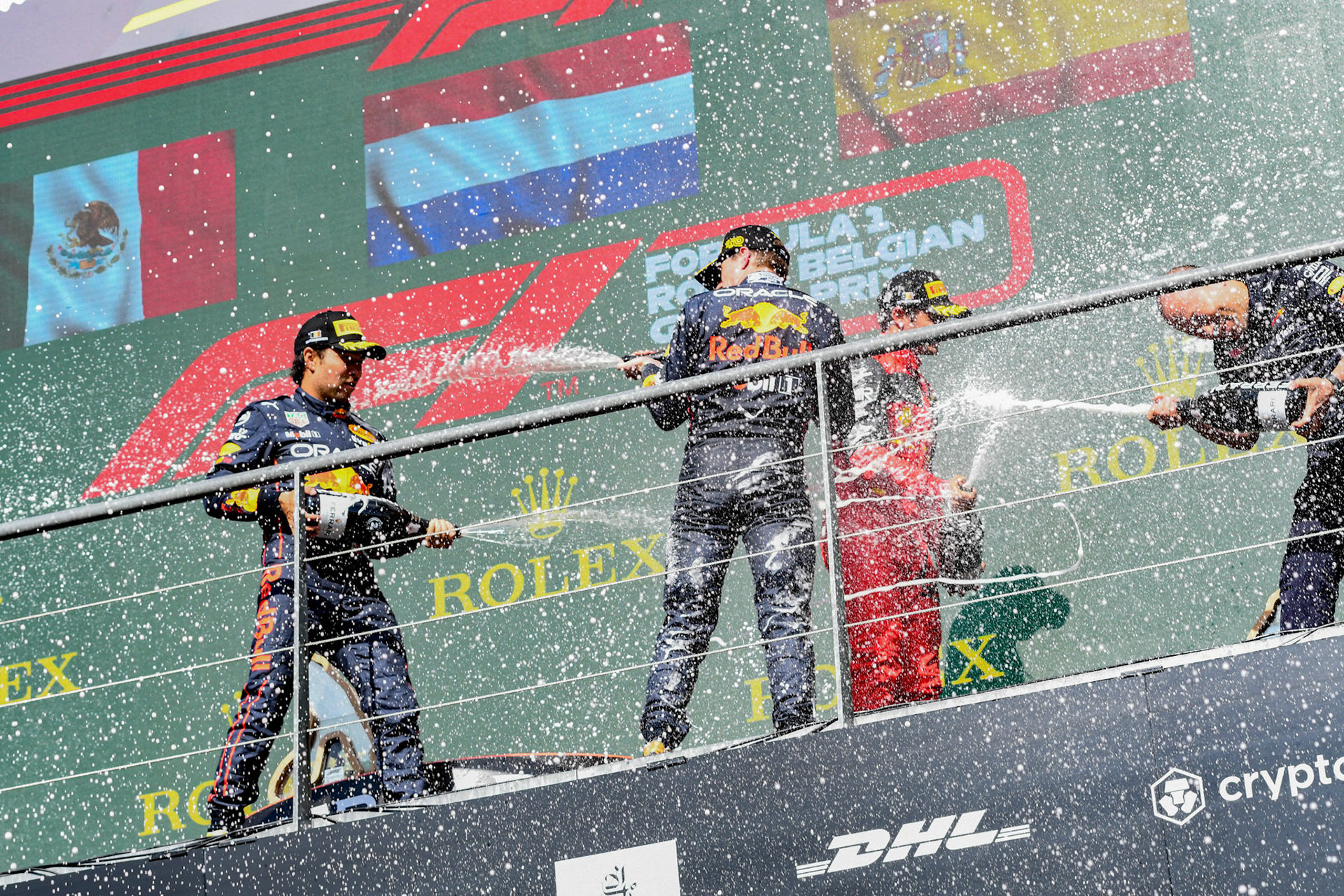 Max Verstappen (NED) Red Bull Racing; Formel 1 GP Belgien, Sonntag, 28.08.2022
