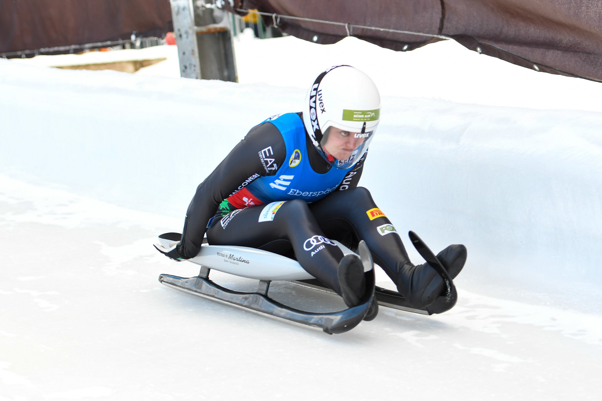 Sandra Robatscher #8, ITA; Eberspächer Luge World Cup; Veltins Eisarena Winterberg 25.02.2023