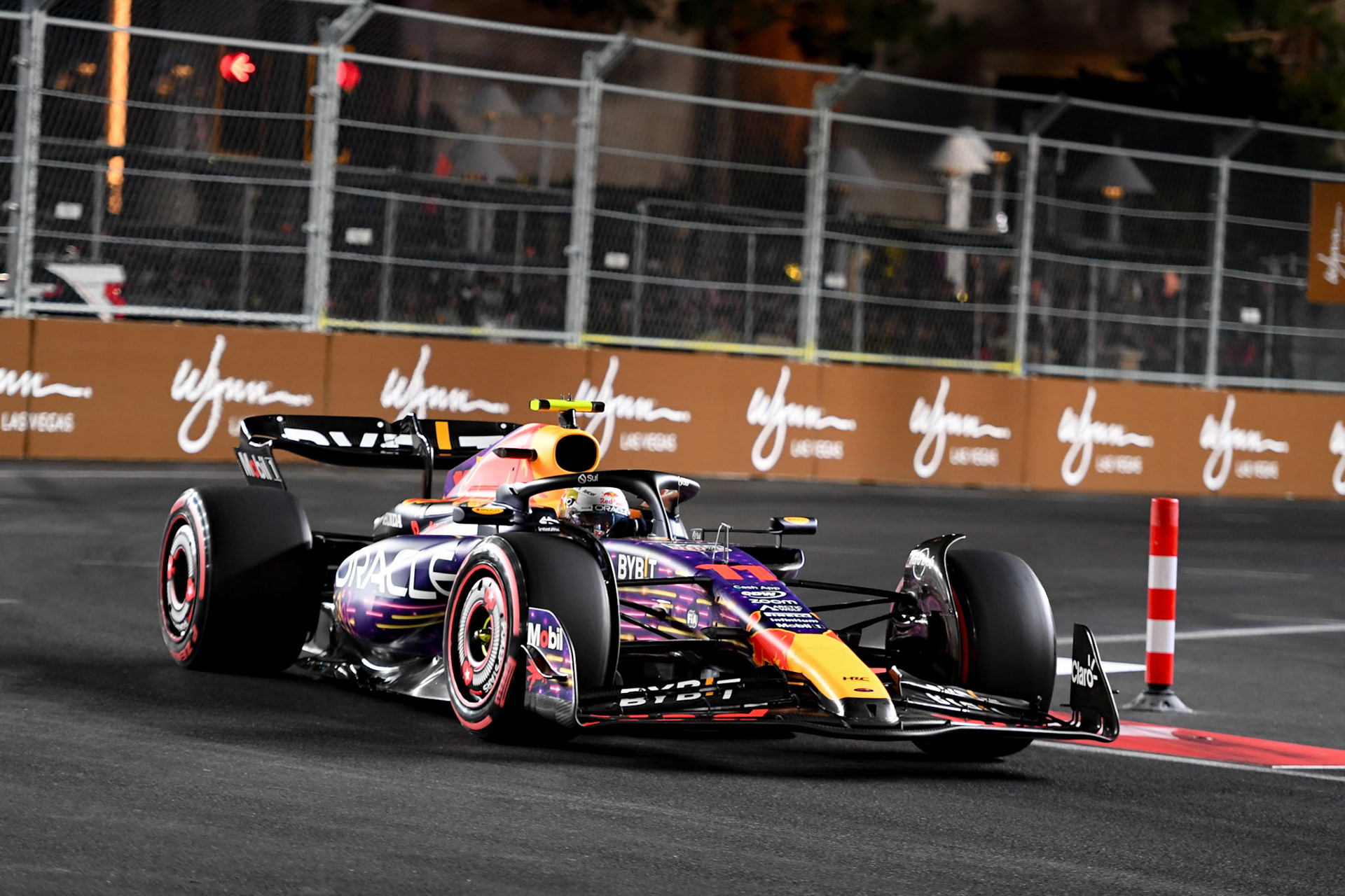 Sergio Perez (MEX) Red Bull Racing; Formel 1 GP USA Las Vegas. Samstag 18.11.2023