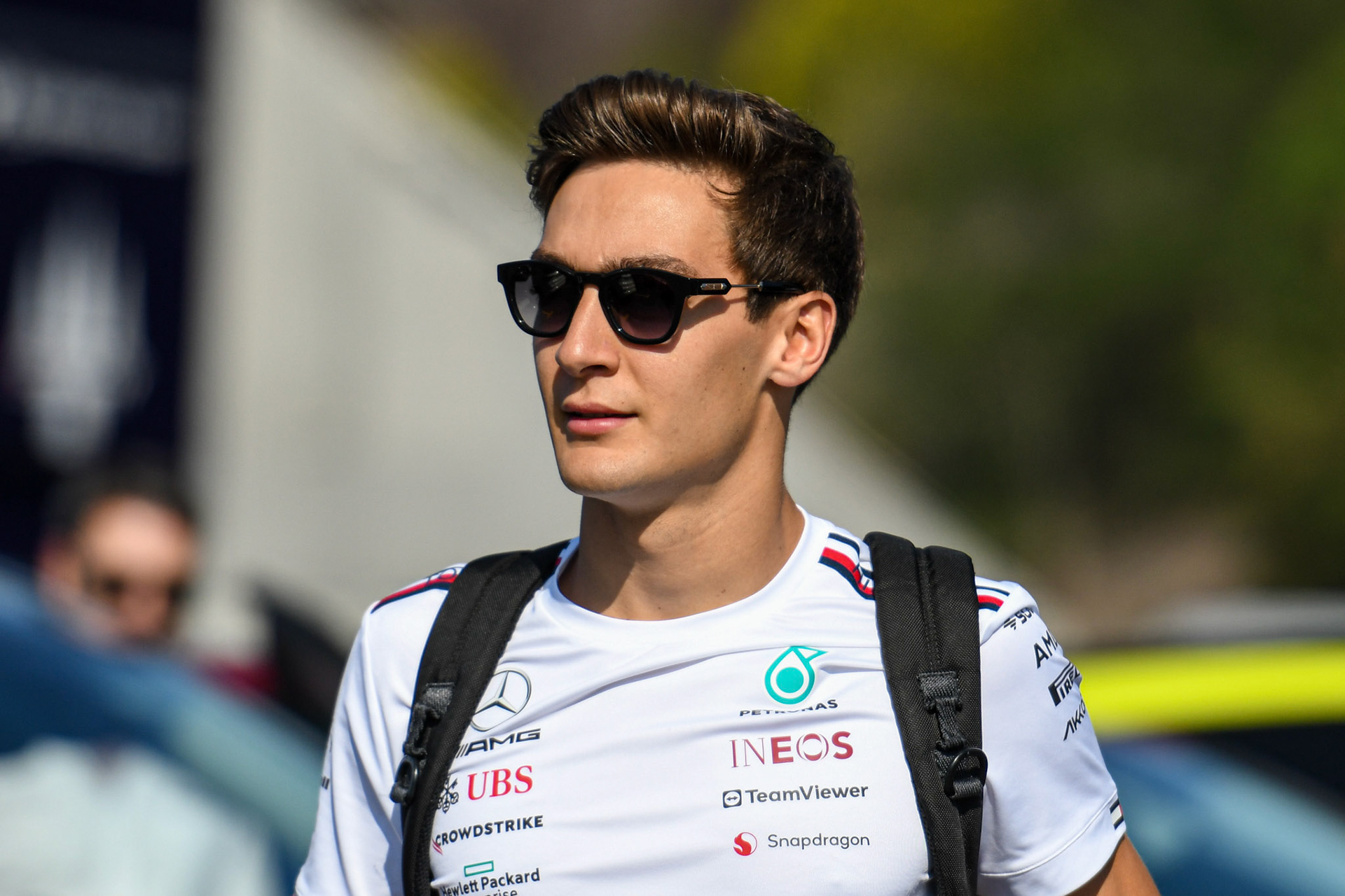 George Russell (GBR) Mercedes AMG F1 Team; Formel 1 GP Barcelona. Sonntag 04.06.2023