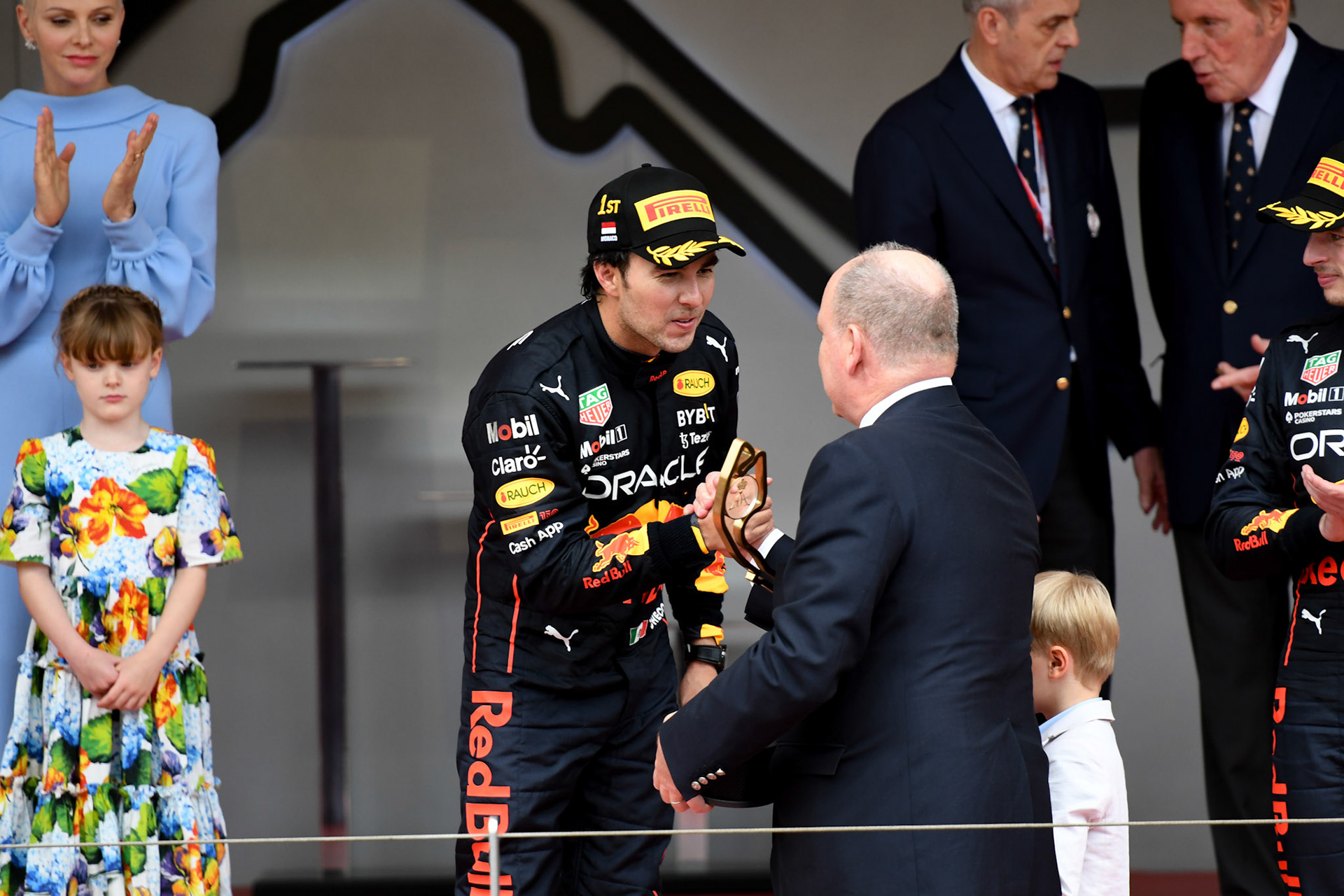 Sergio Perez (MEX) Red Bull Racing; Formel 1 Monaco am 29.05.2022