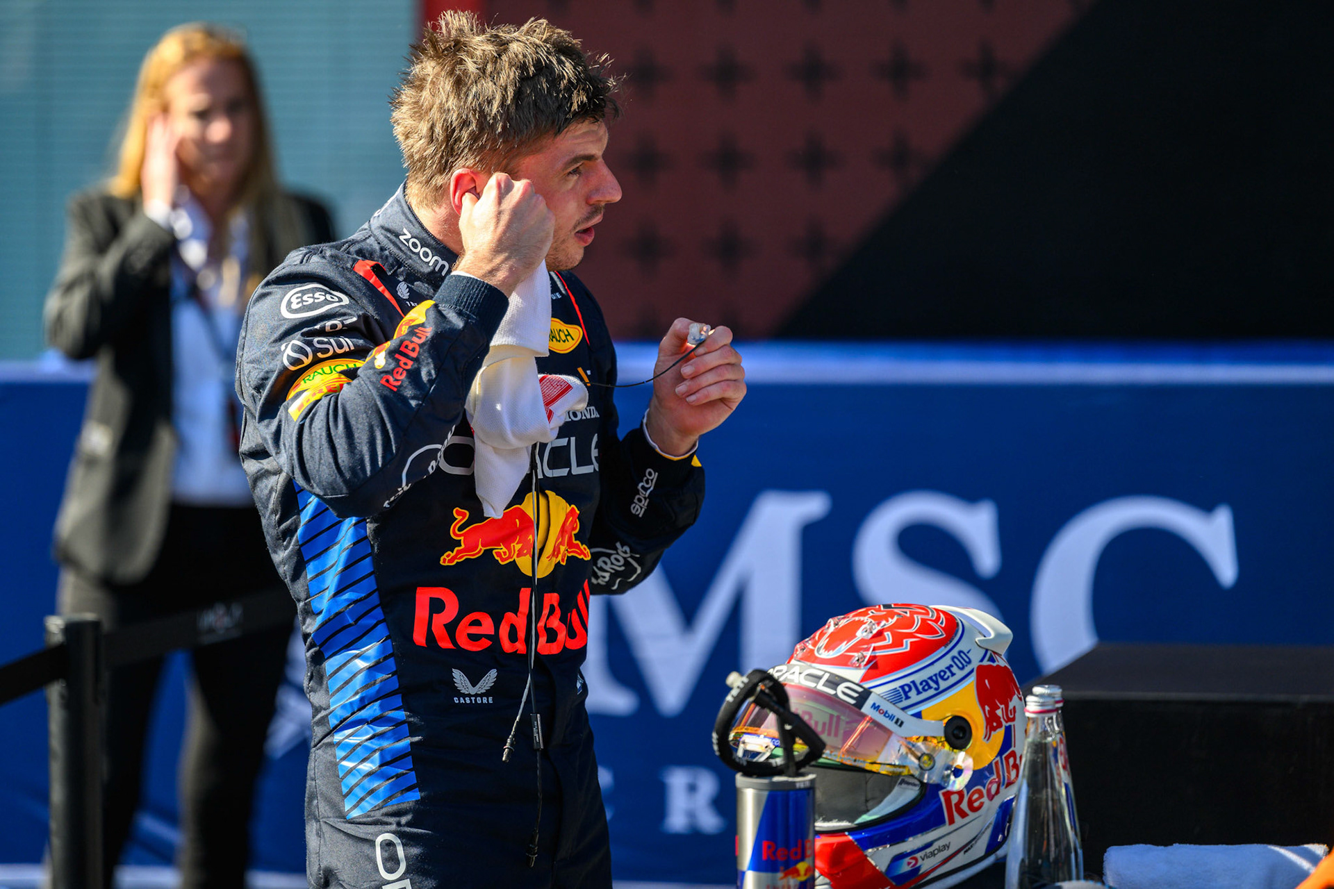 Max Verstappen #1, Oracle Red Bull Racing; F1 GP Imola / Italien Samstag, 18.05.2024