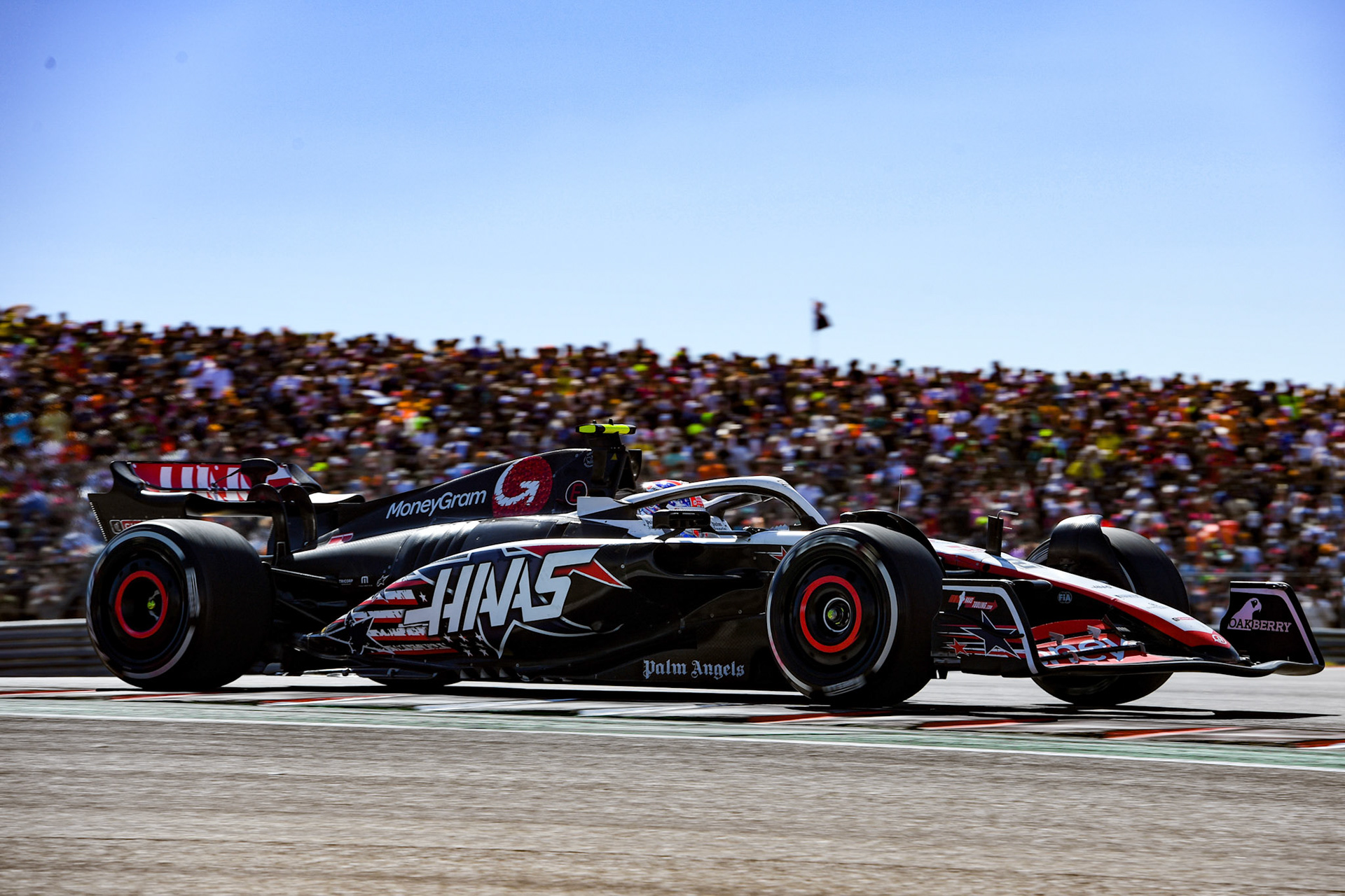Nico Hülkenberg (GER) Haas F1 Team; Formel 1 GP USA Austin Texas. Sonntag 22.10.2023