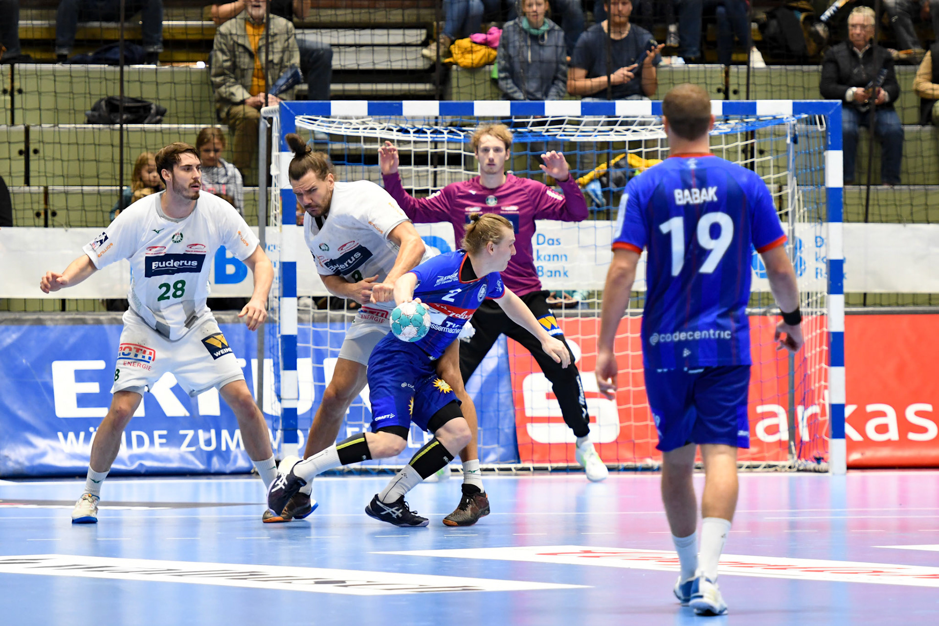 Erik Schmidt #8; Handball Bundesliga; BHC 06 - HSG Wetzlar 06.11.2022