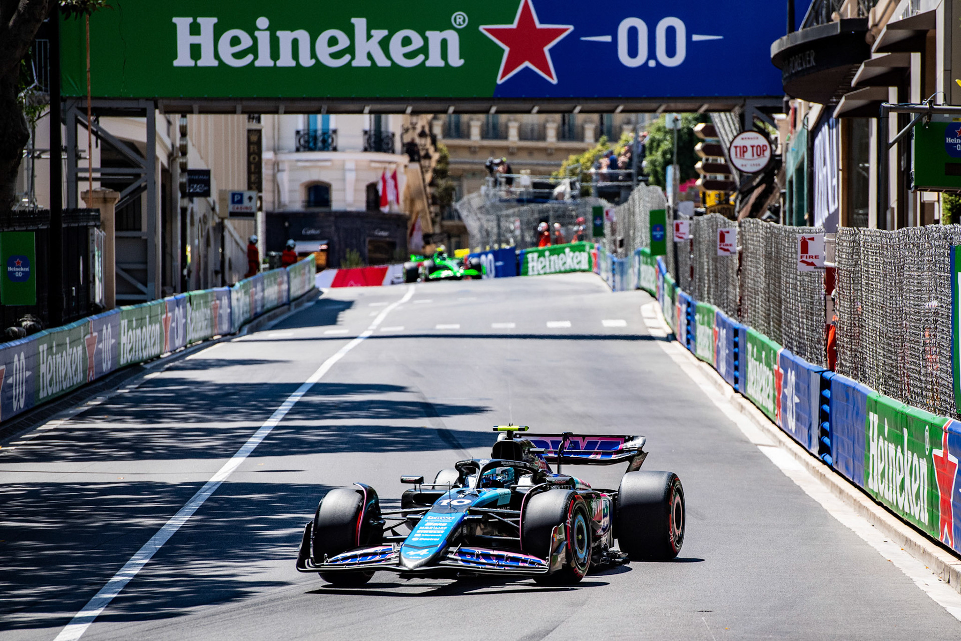 Pierre Gasly #10, BWT Alpine F1 Team; Formel1 GP Monaco Samstag, 25.05.2024