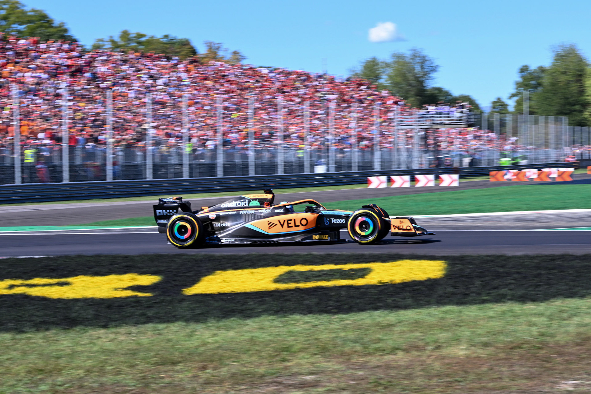 Daniel Ricciardo (GBR) McLaren; Formel 1 GP Italien Monza, Sonntag, 11.09.2022