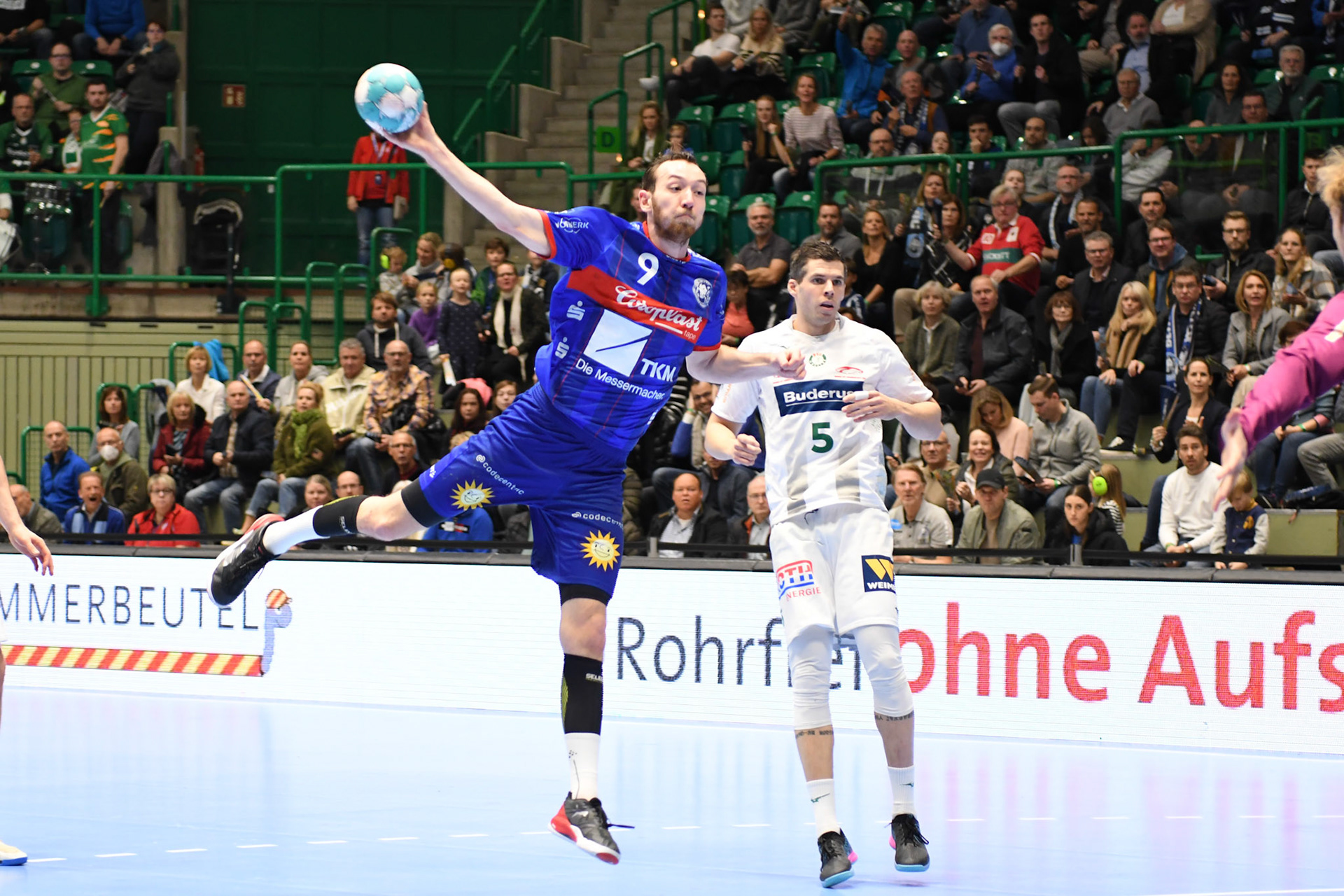 Alexander Weck #9; Handball Bundesliga; BHC 06 - HSG Wetzlar 06.11.2022