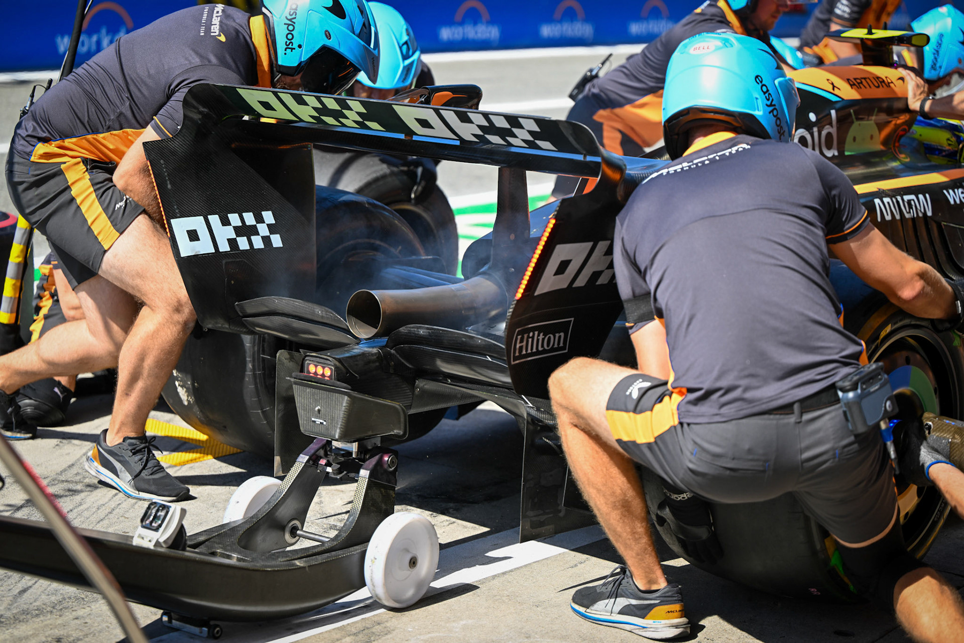 Lando Norris (GBR) McLaren; Formel 1 GP Italien Monza, Samstag, 10.09.2022