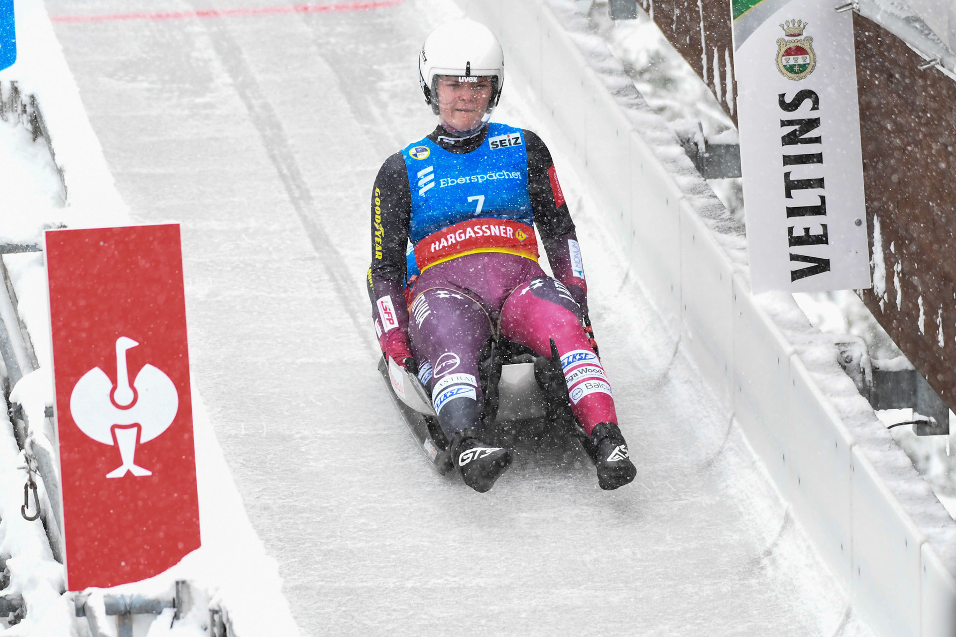 Anda Upite, Sanija Ozolina, LAT; Eberspächer Luge World Cup; Veltins Eisarena Winterberg 25.02.2023