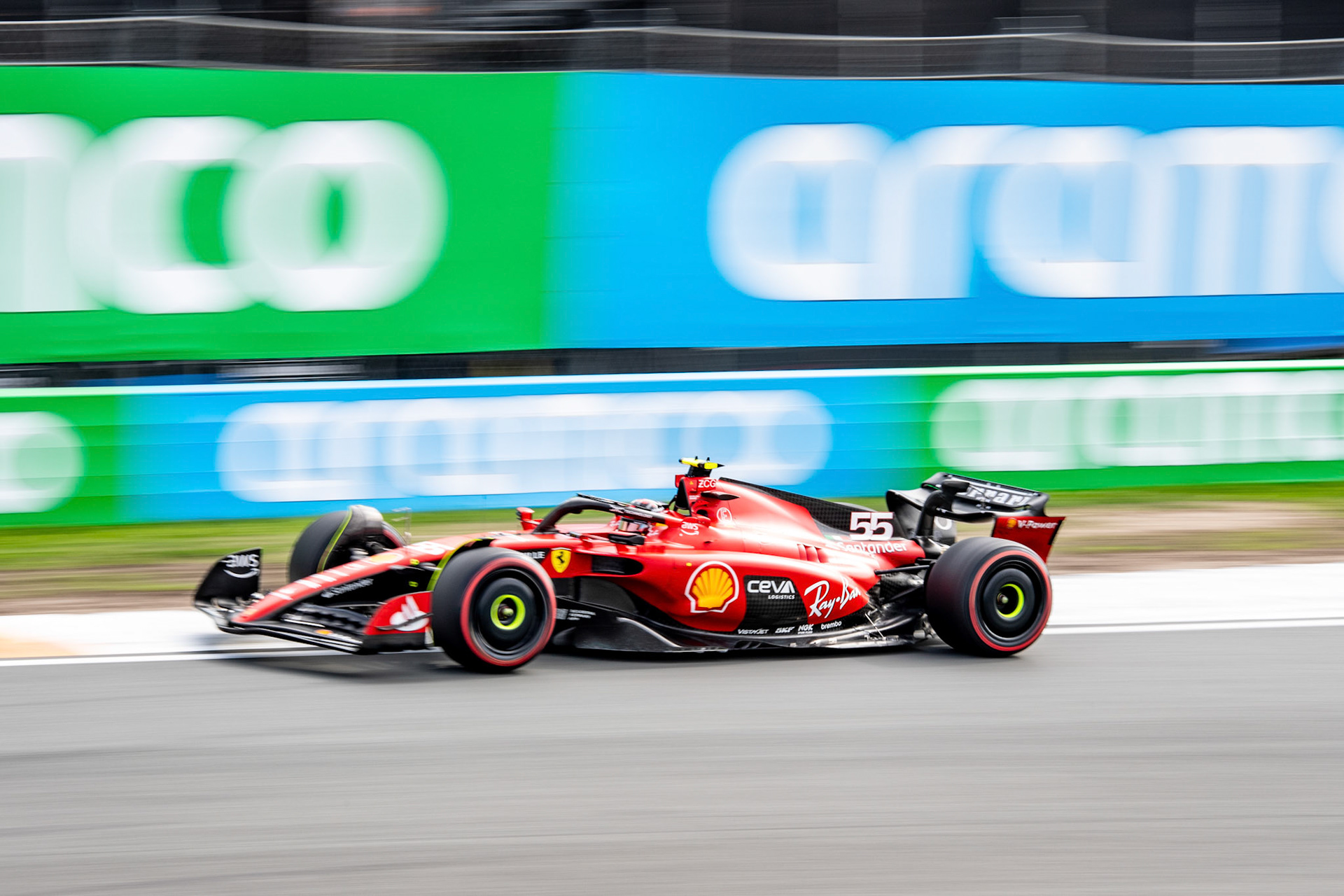 Carlos Sainz (ESP) Scuderia Ferrari; Formel 1 GP Holland / Zandvoort. Freitag, 25.08.2023