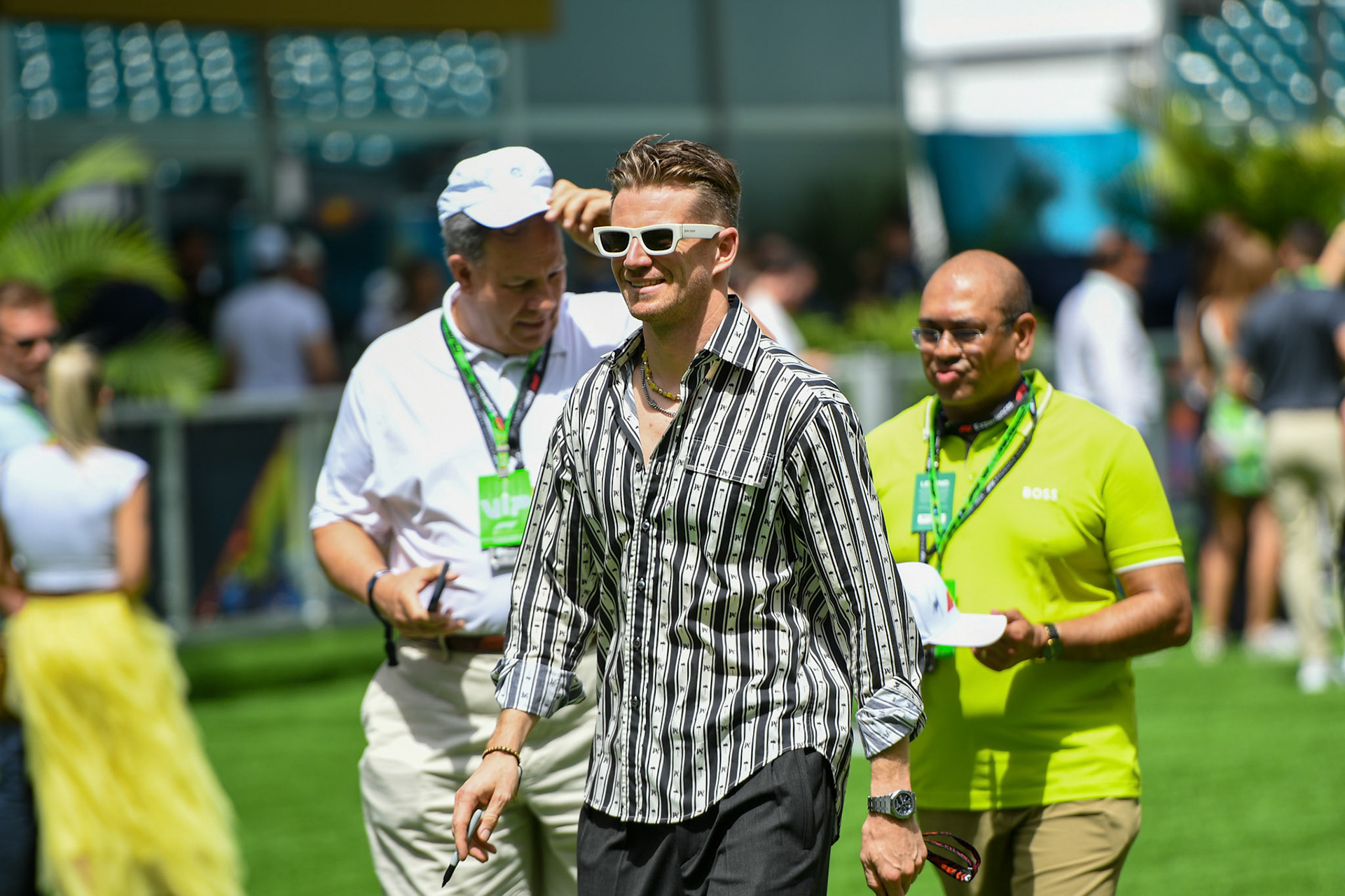Nico Hülkenberg #27, MoneyGram Haas F1 Team; Formel 1 GP Miami / USA. 05.05.2024