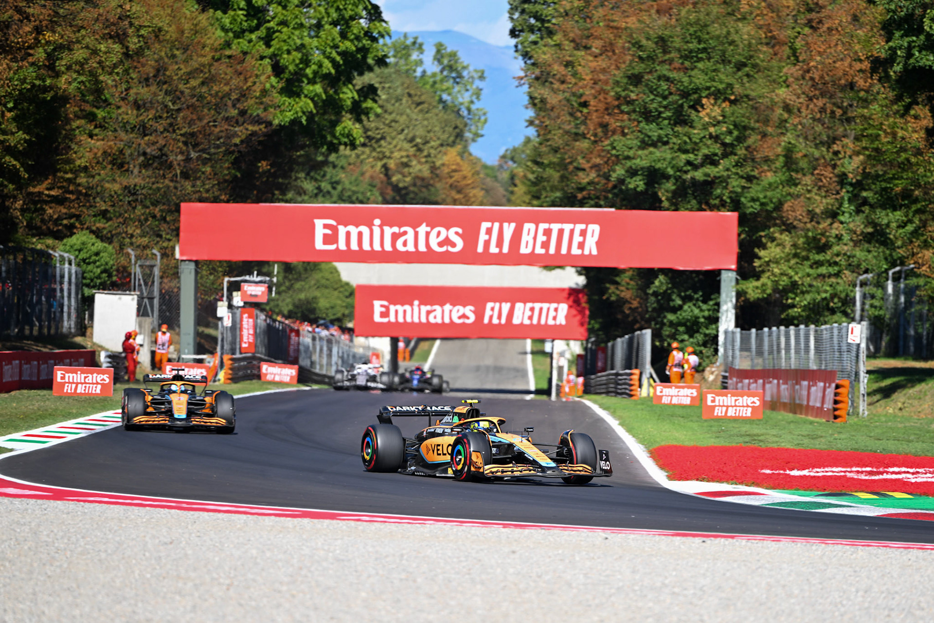 Lando Norris (GBR) McLaren; Formel 1 GP Italien Monza, Sonntag, 11.09.2022