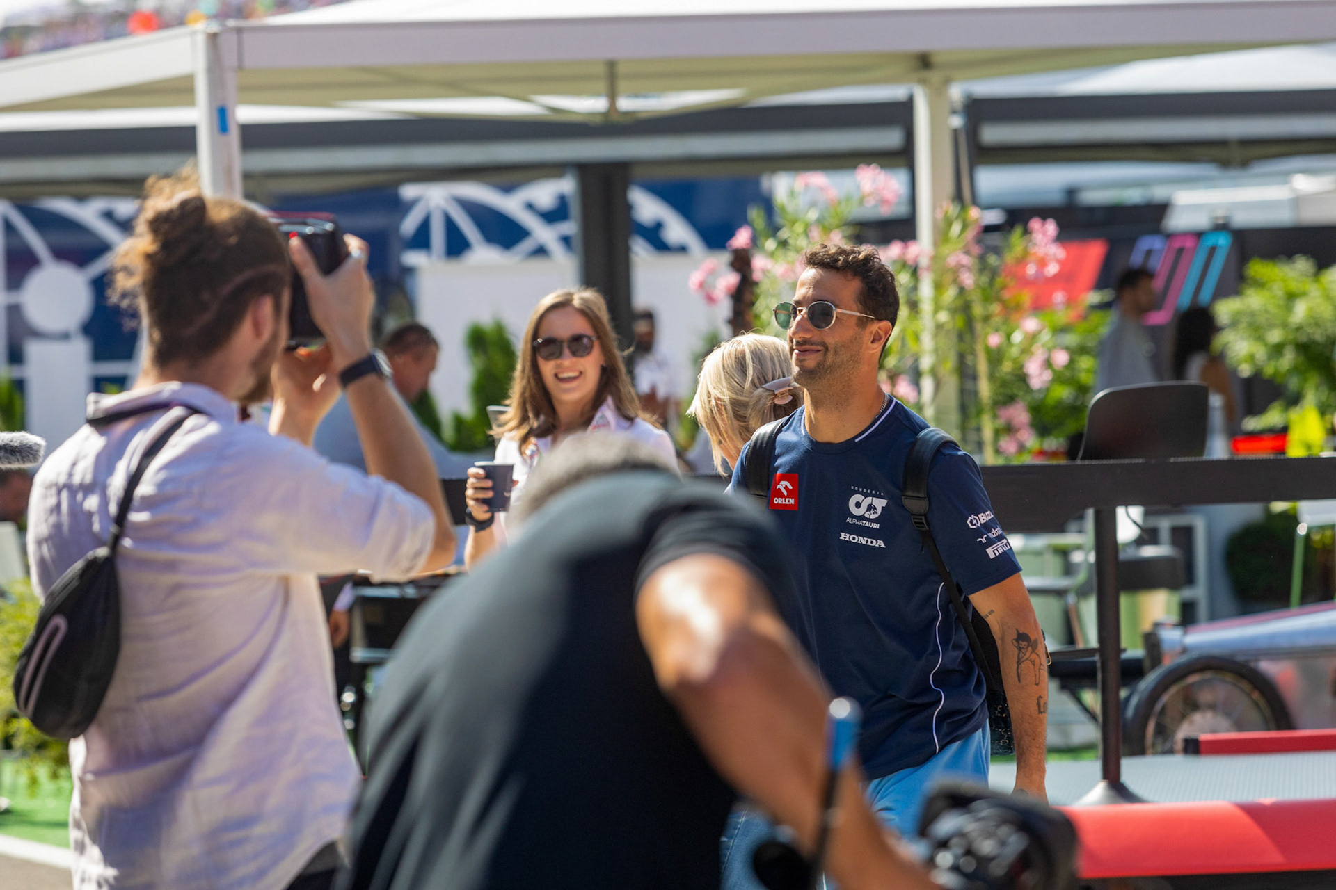 Daniel Ricciardo, Scuderia Alpha Tauri; Formel 1 GP Budapest / Ungarn. Sonntag, 23.07.2023