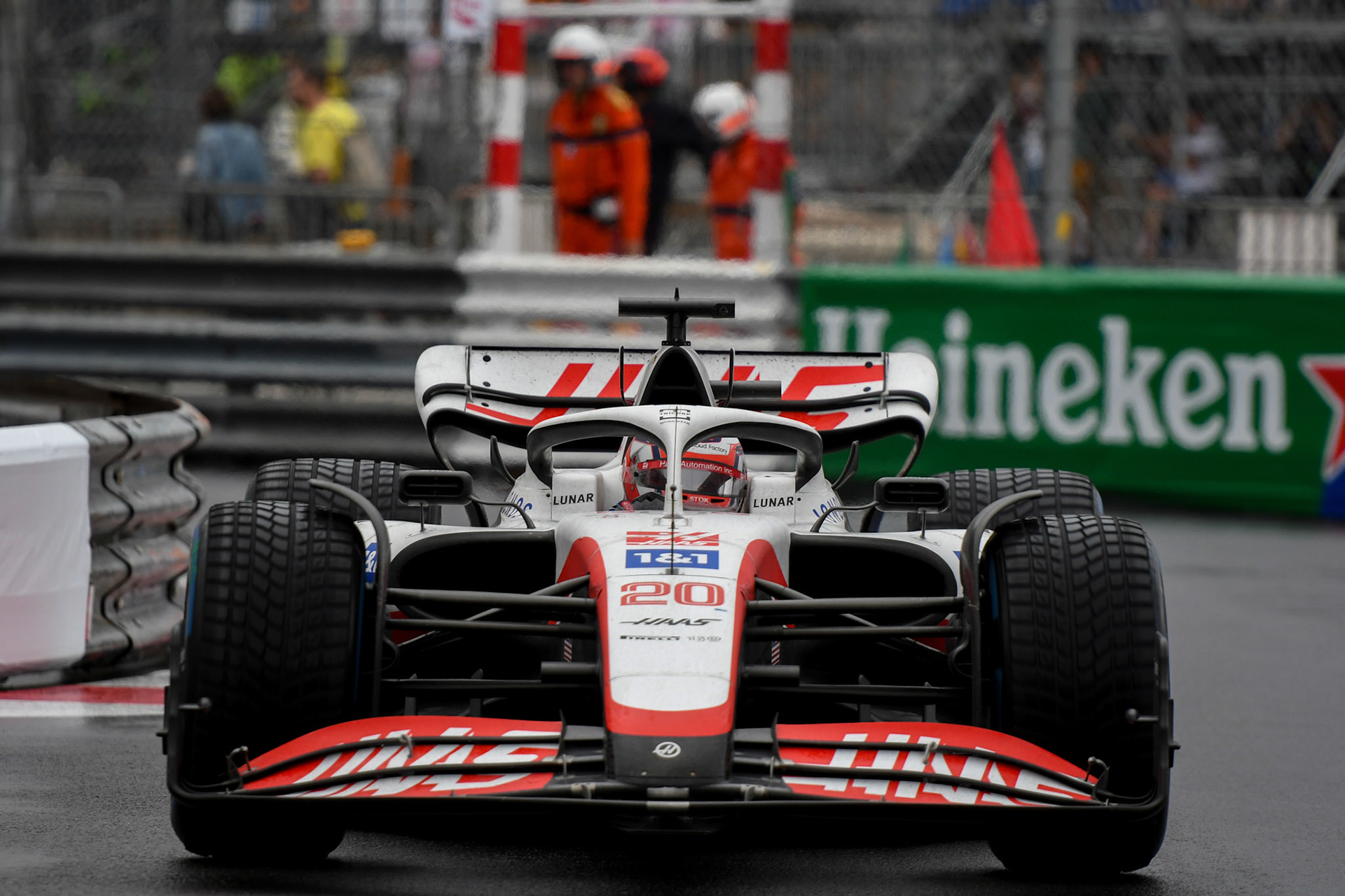 Kevin Magnussen (DNK) Haas F1 Team; Formel 1 Monaco am 29.05.2022