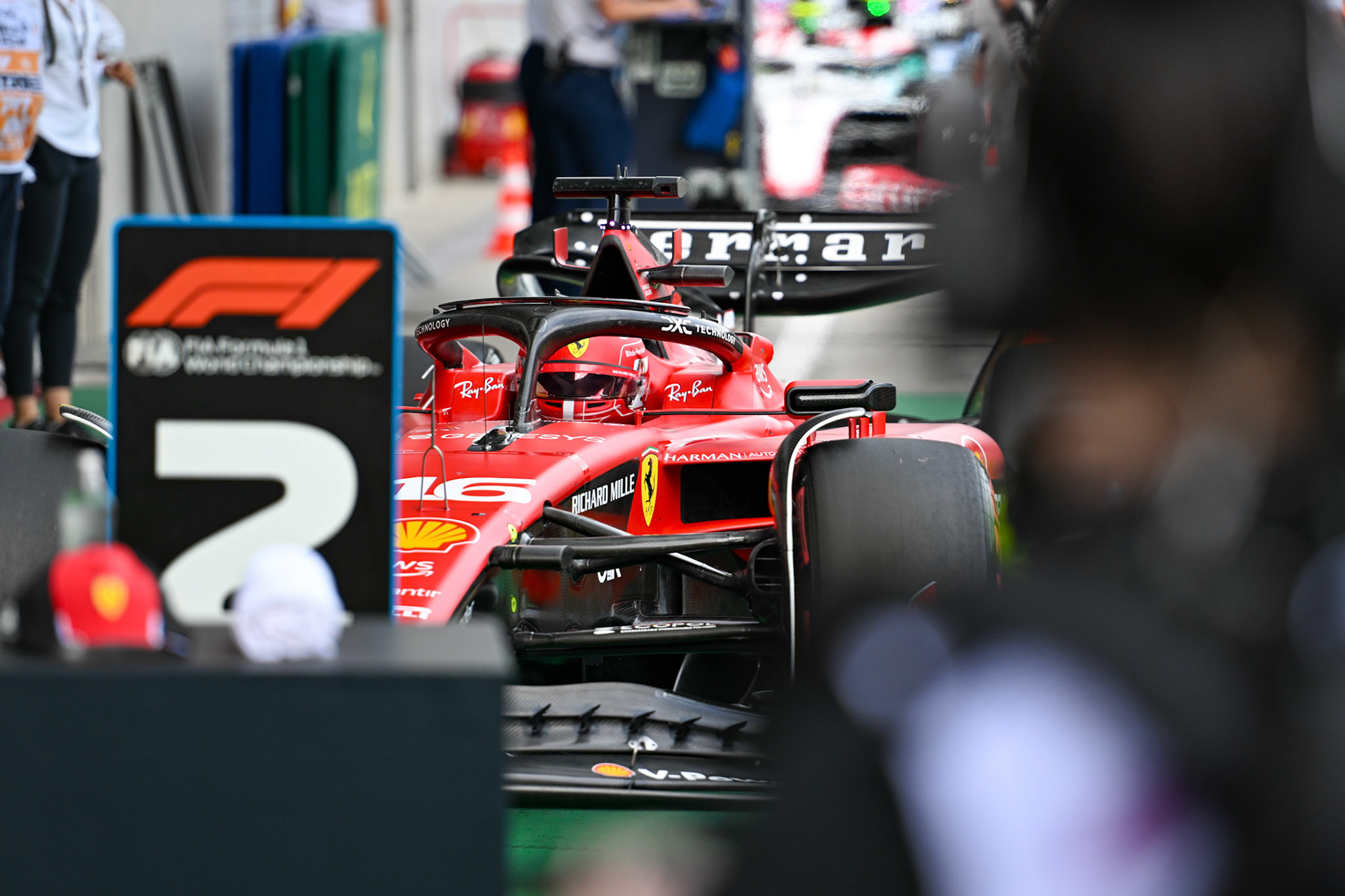Charles Leclerc (MCO) Scuderia Ferrari;Formel 1 GP Austria / Österreich. Freitag, 30.06.2023